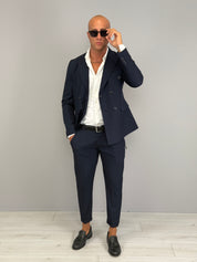 ABITO DOPPIOPETTO FIAMMATO