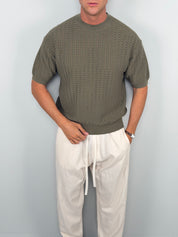 T-SHIRT RIBBED