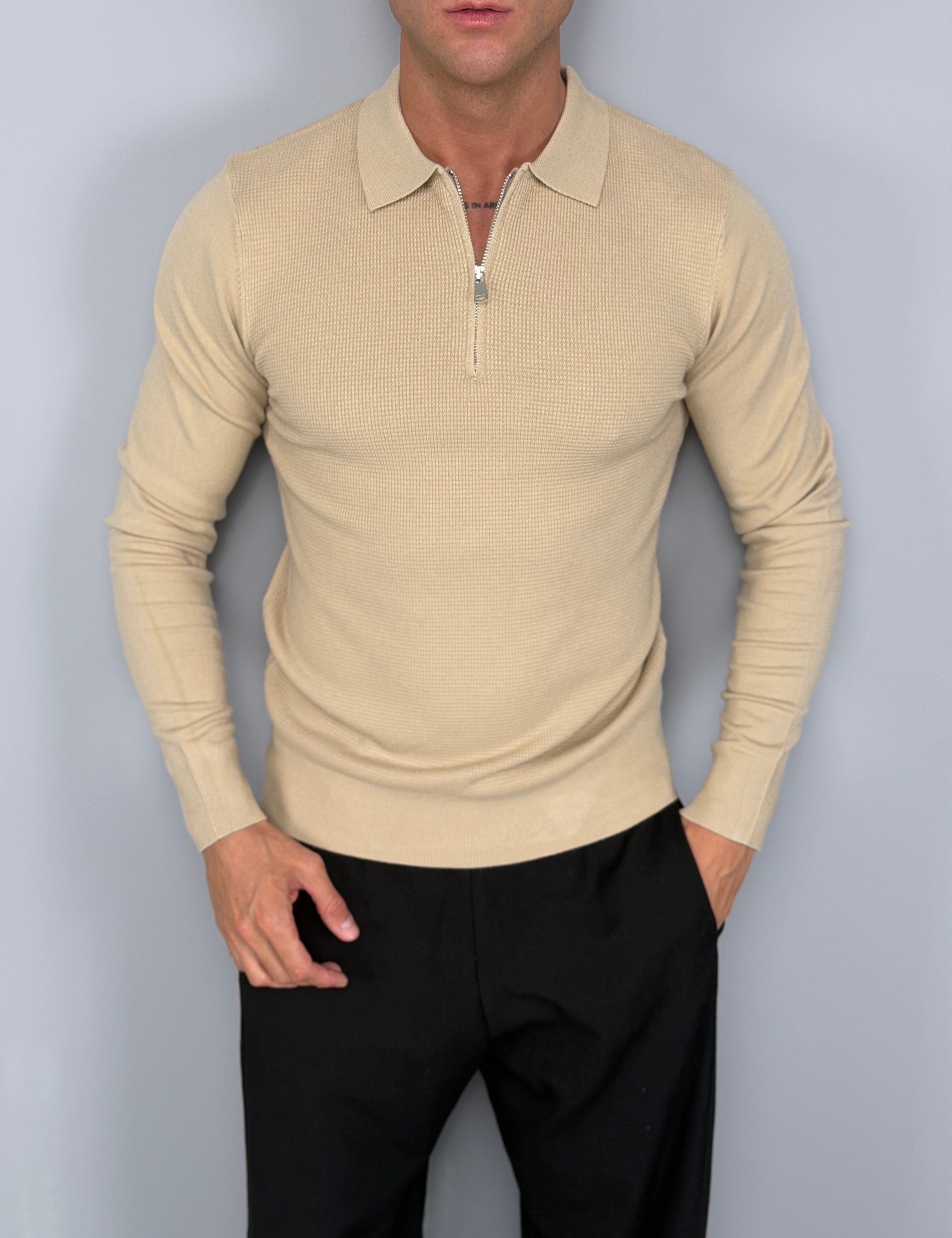 POLO ZIP LENNON MAGLINA