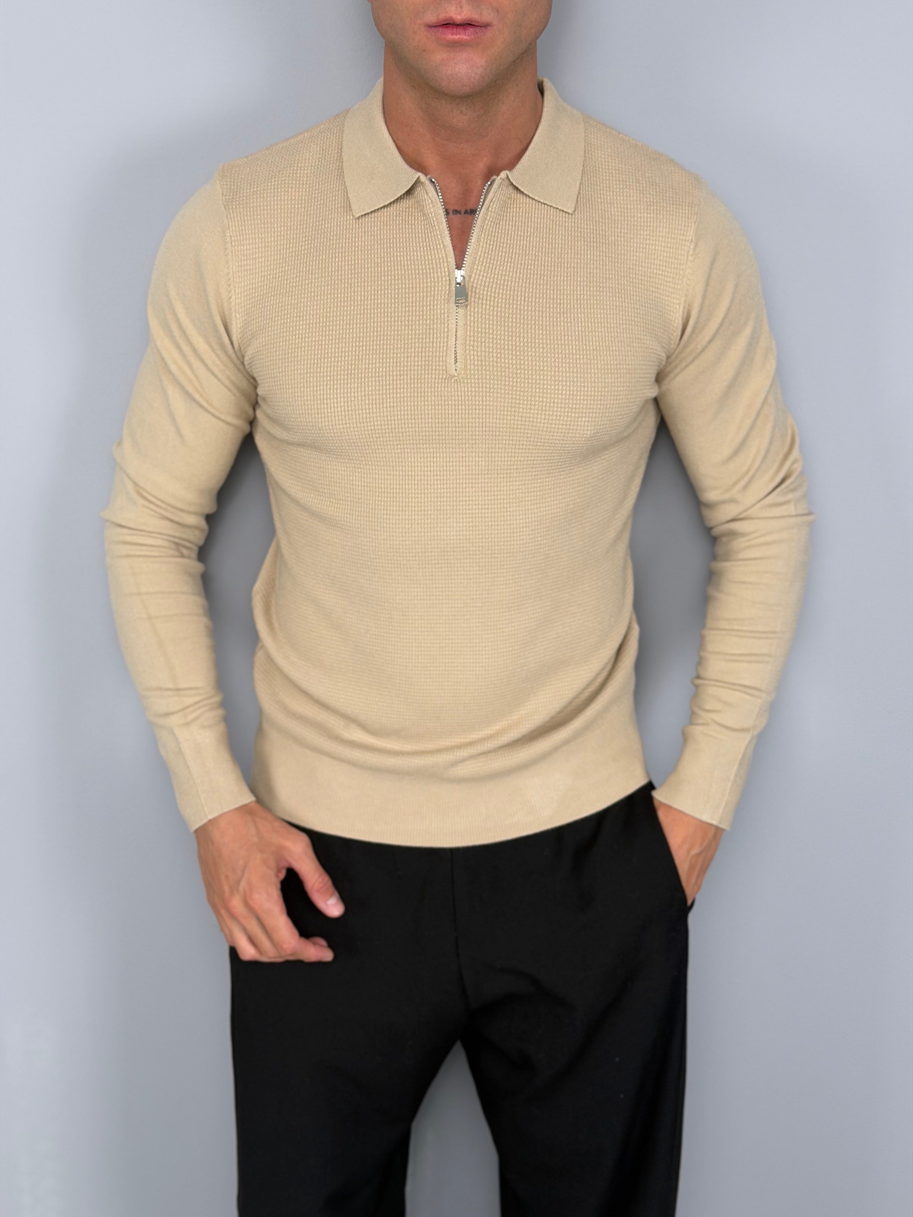 POLO CON CREMALLERA LENNON MAGLINA