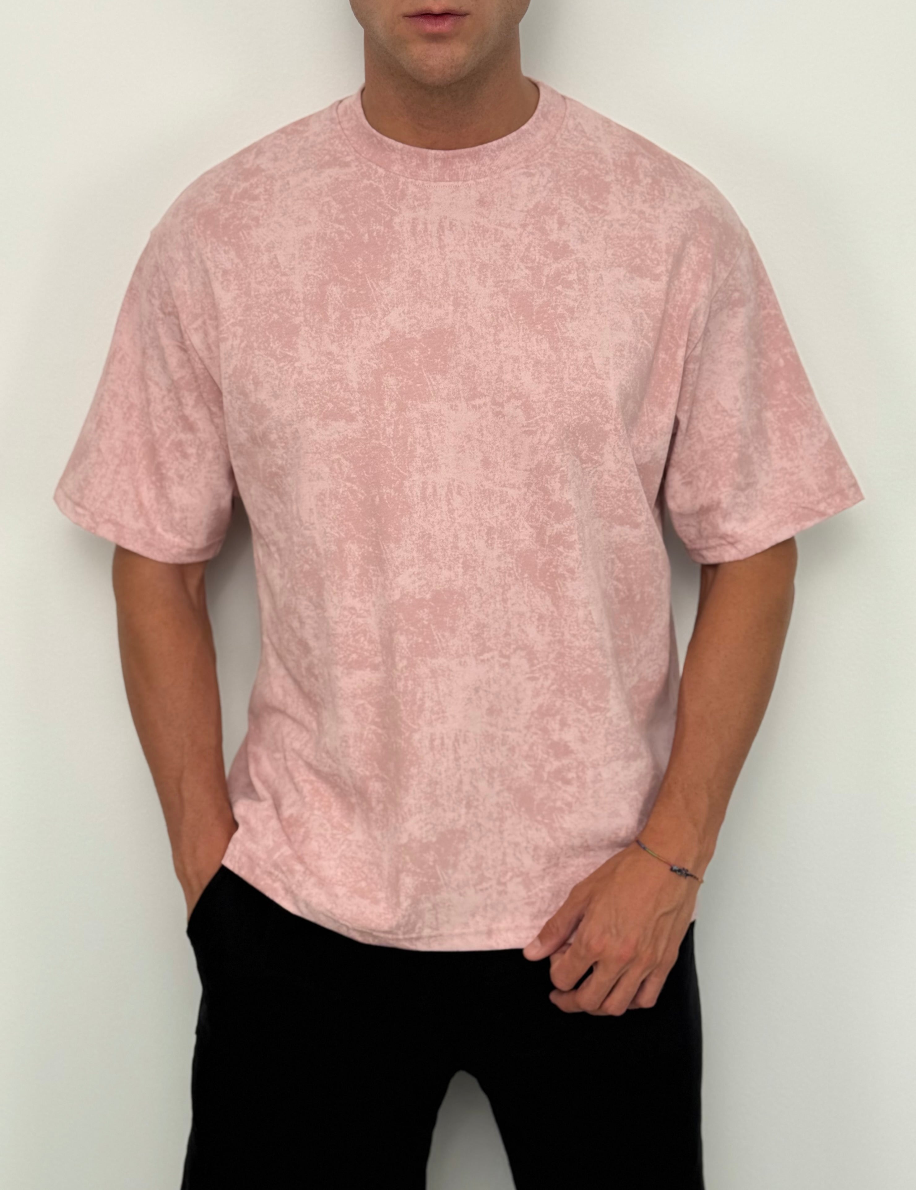 T-SHIRT MARBLED