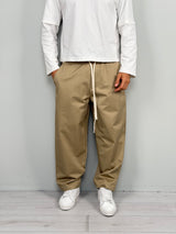 JAPAN Crew-Ballonshirt aus Baumwolle