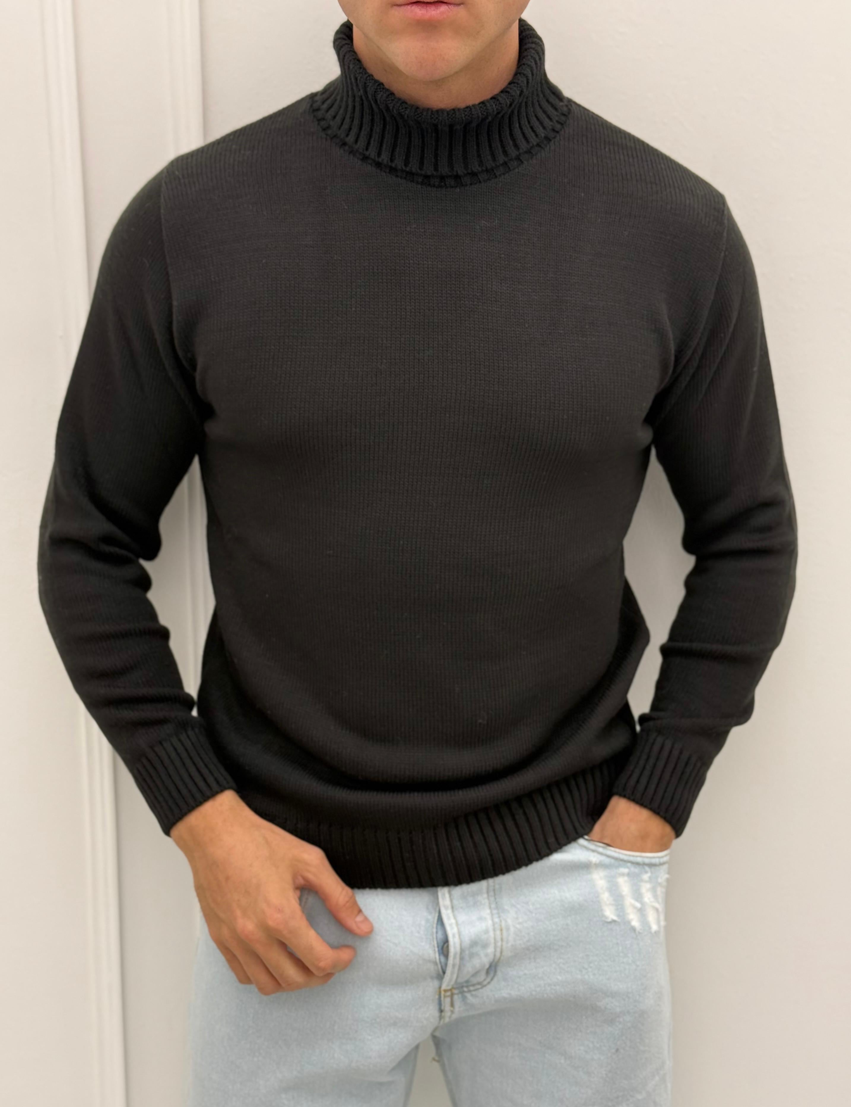 MAGLIONE DOLCEVITA LEMON LANA - Tg.XL Cioccolato