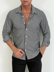 CAMICIA SIVIGLIA LINO COLLETTO - rimasto XXL