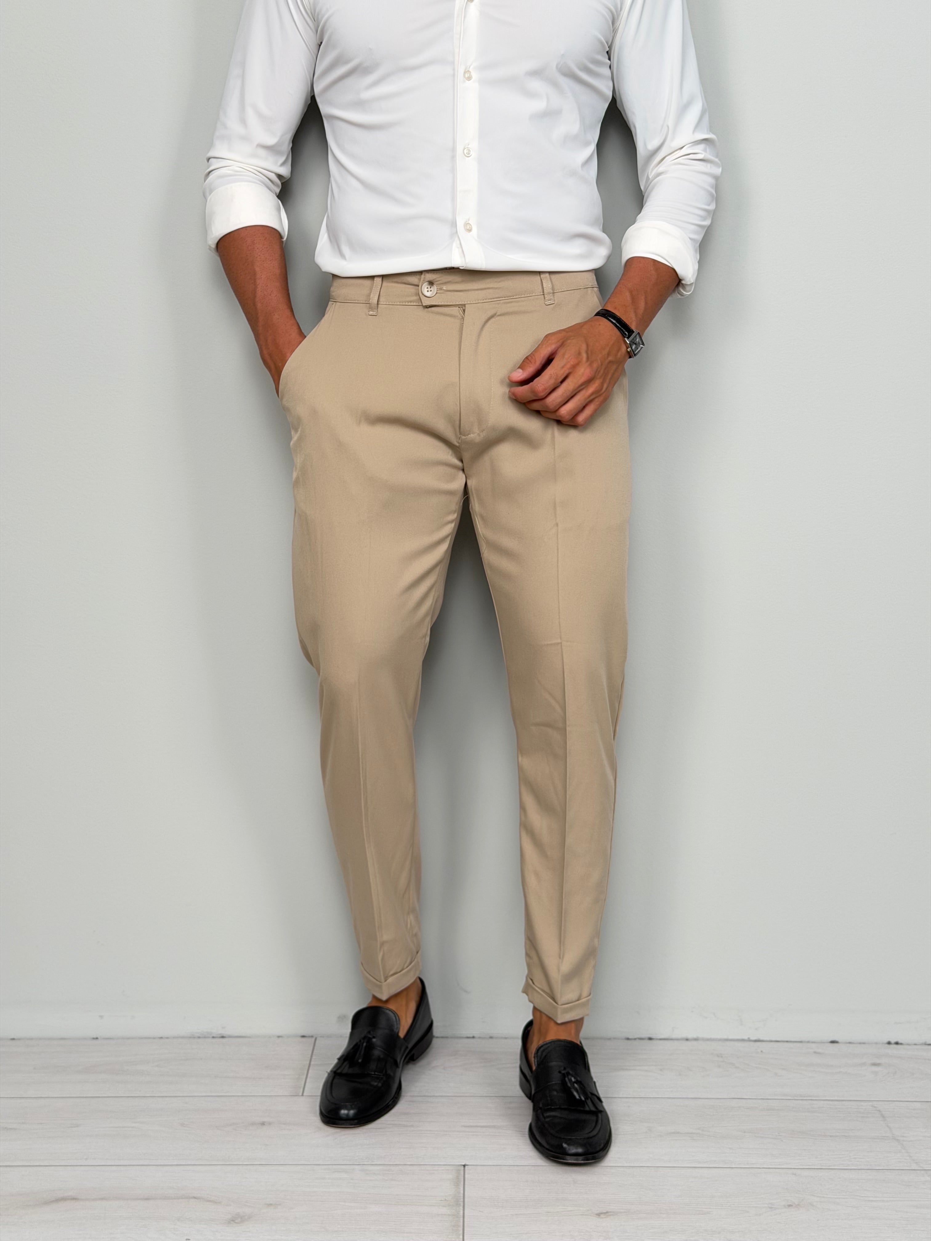 MOD CAPRI PANTS WITH CUFF