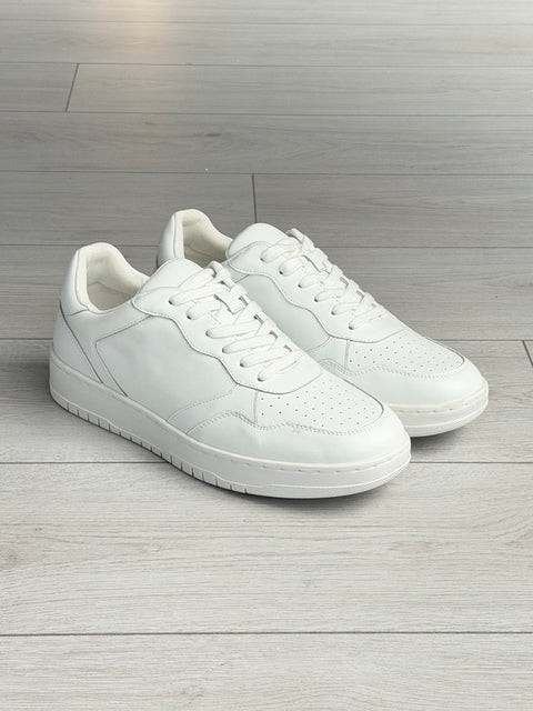 BASKETS LOWER EN CUIR