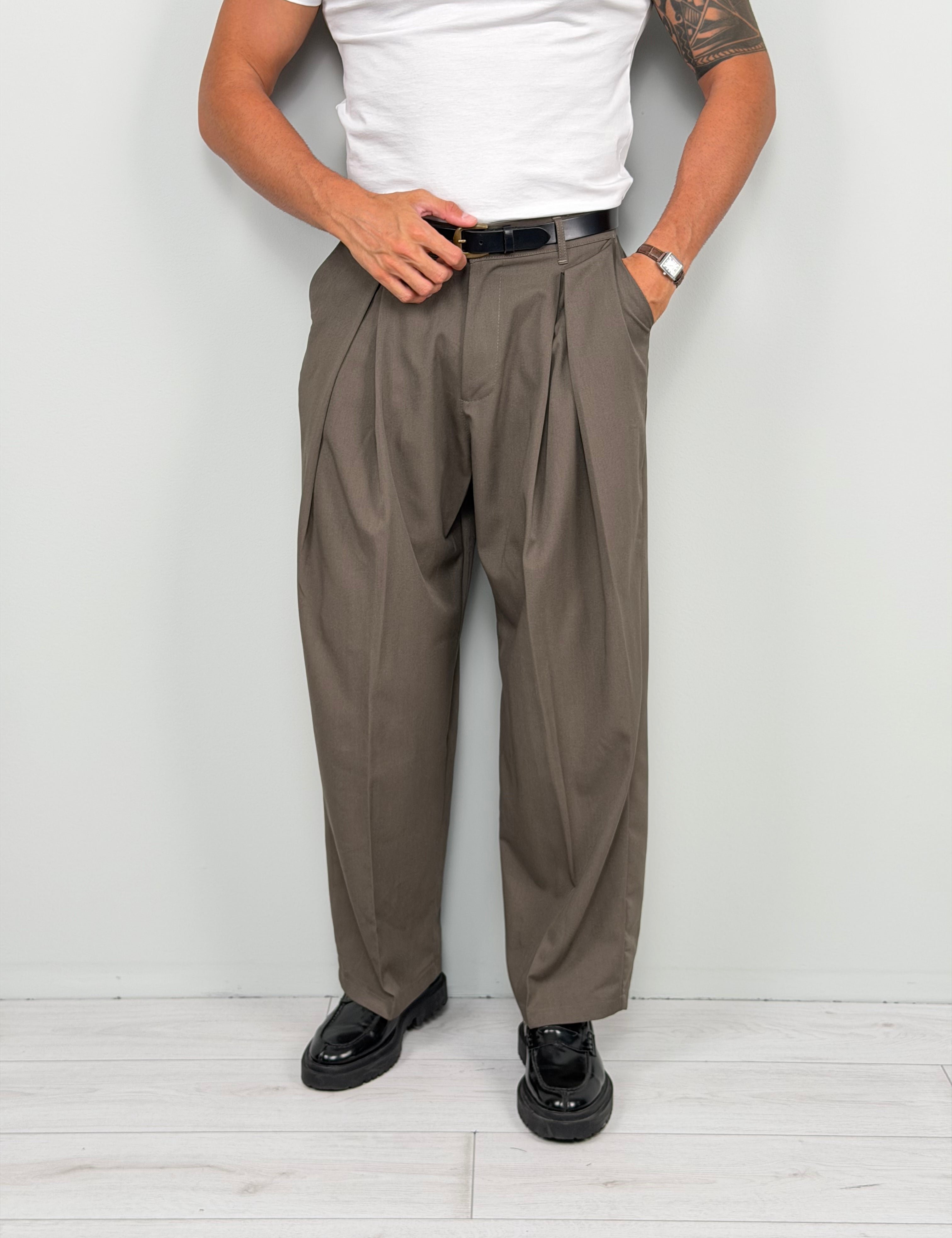 PANTALONE BELGRAVIA FONDO AMPIO