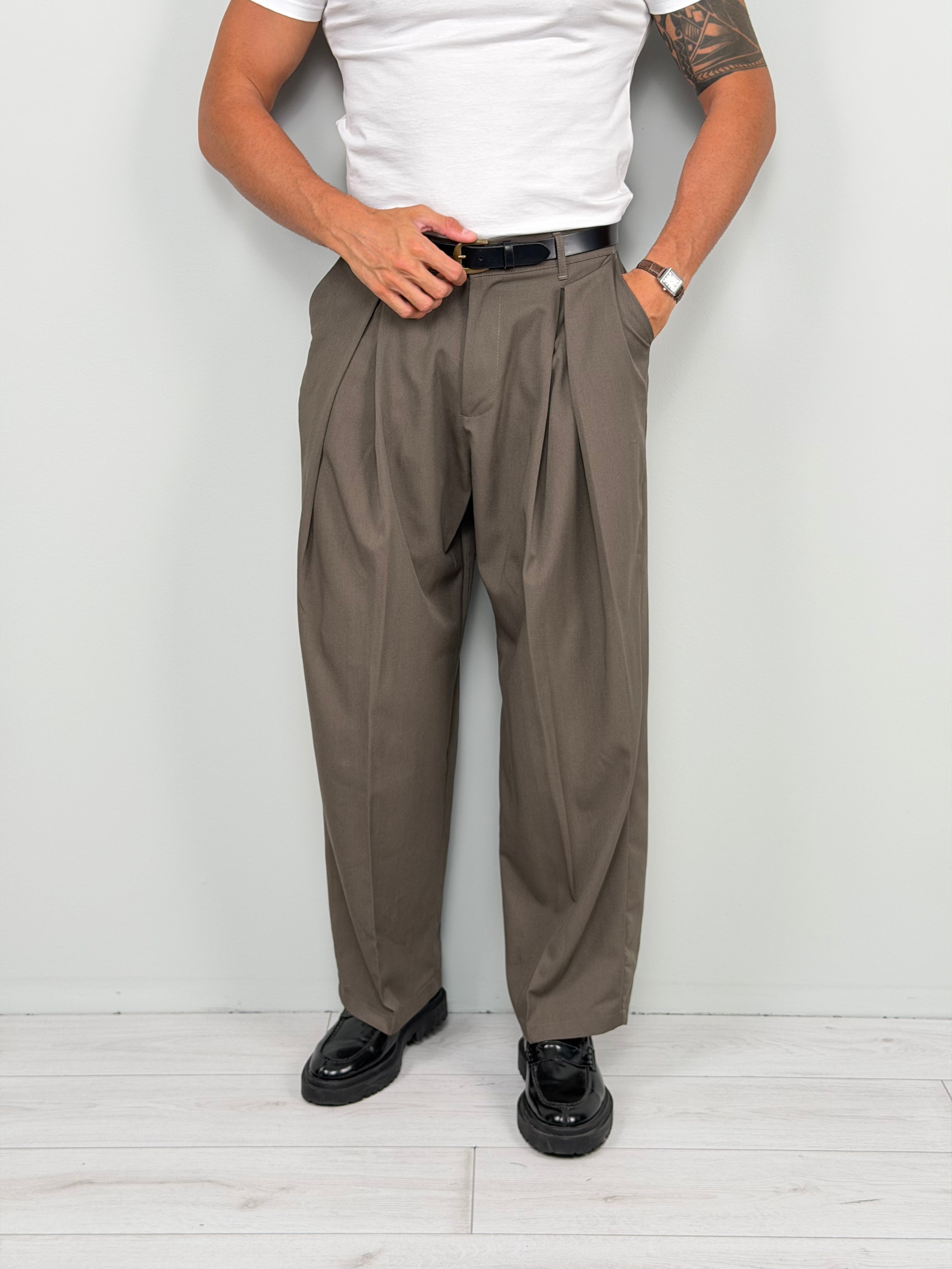 PANTALONE BELGRAVIA FONDO AMPIO