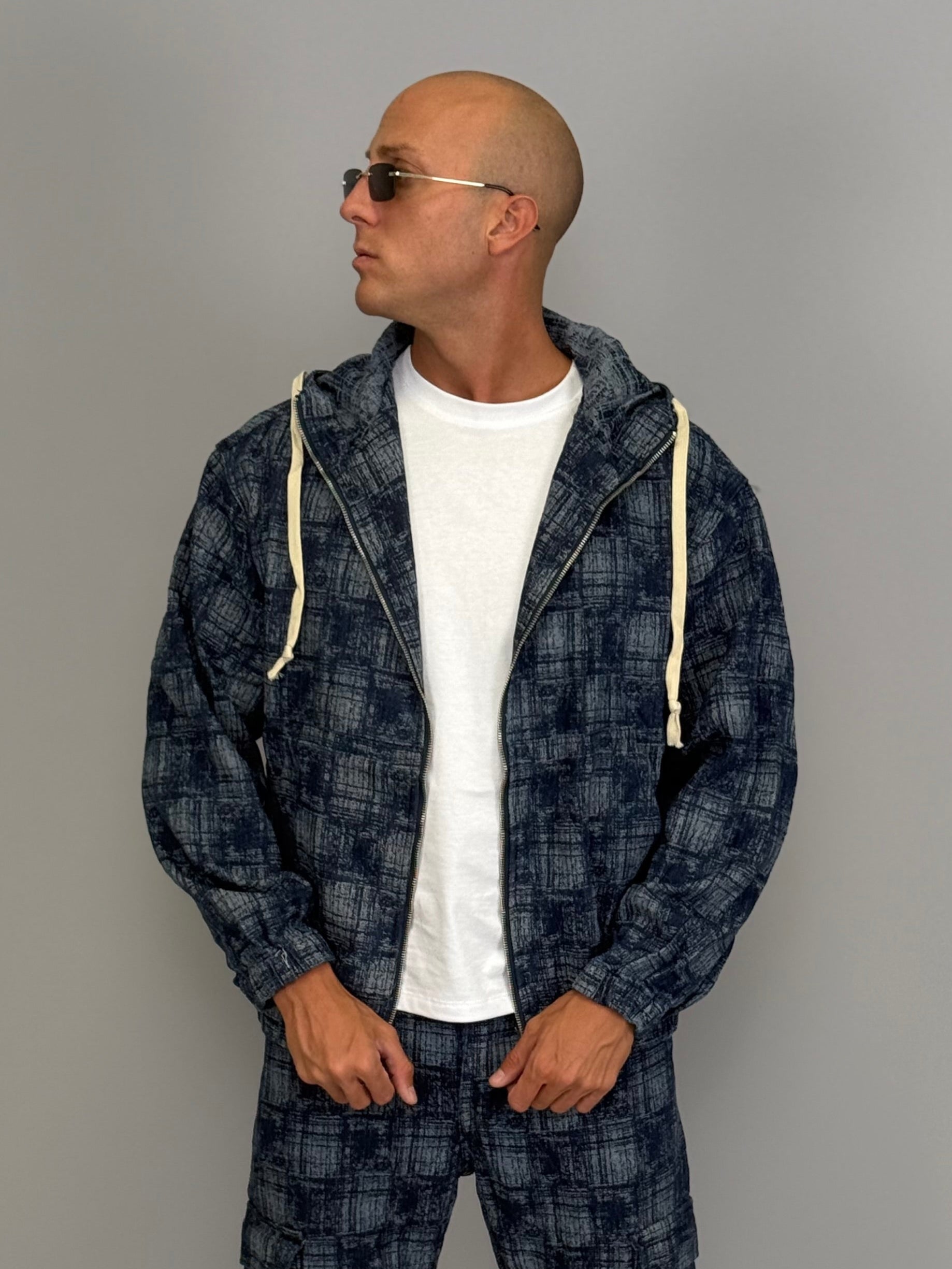 CAMICIA JEANS SQUARES