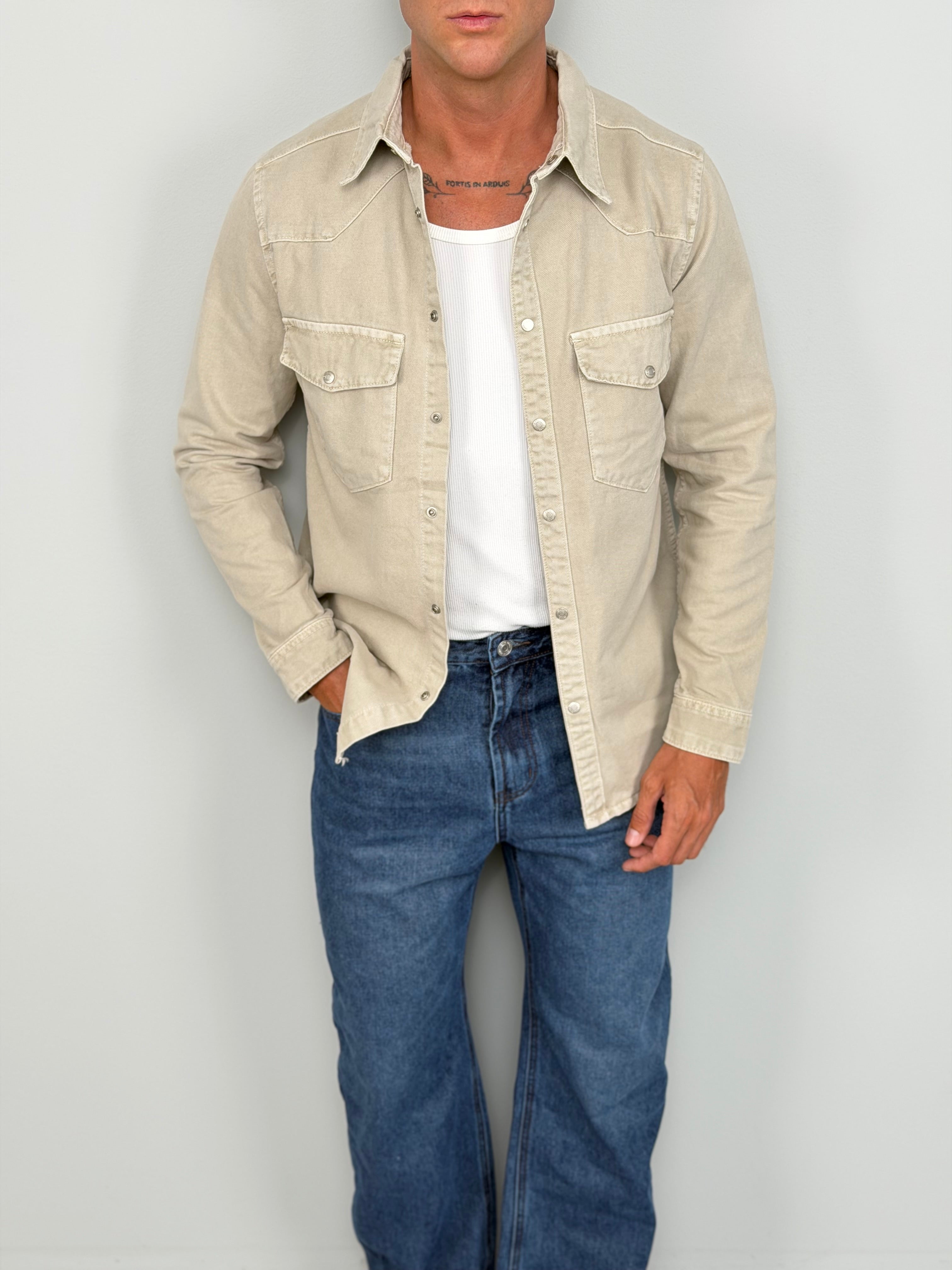 CAMICIA JEANS NEW ORLEANS COTONE