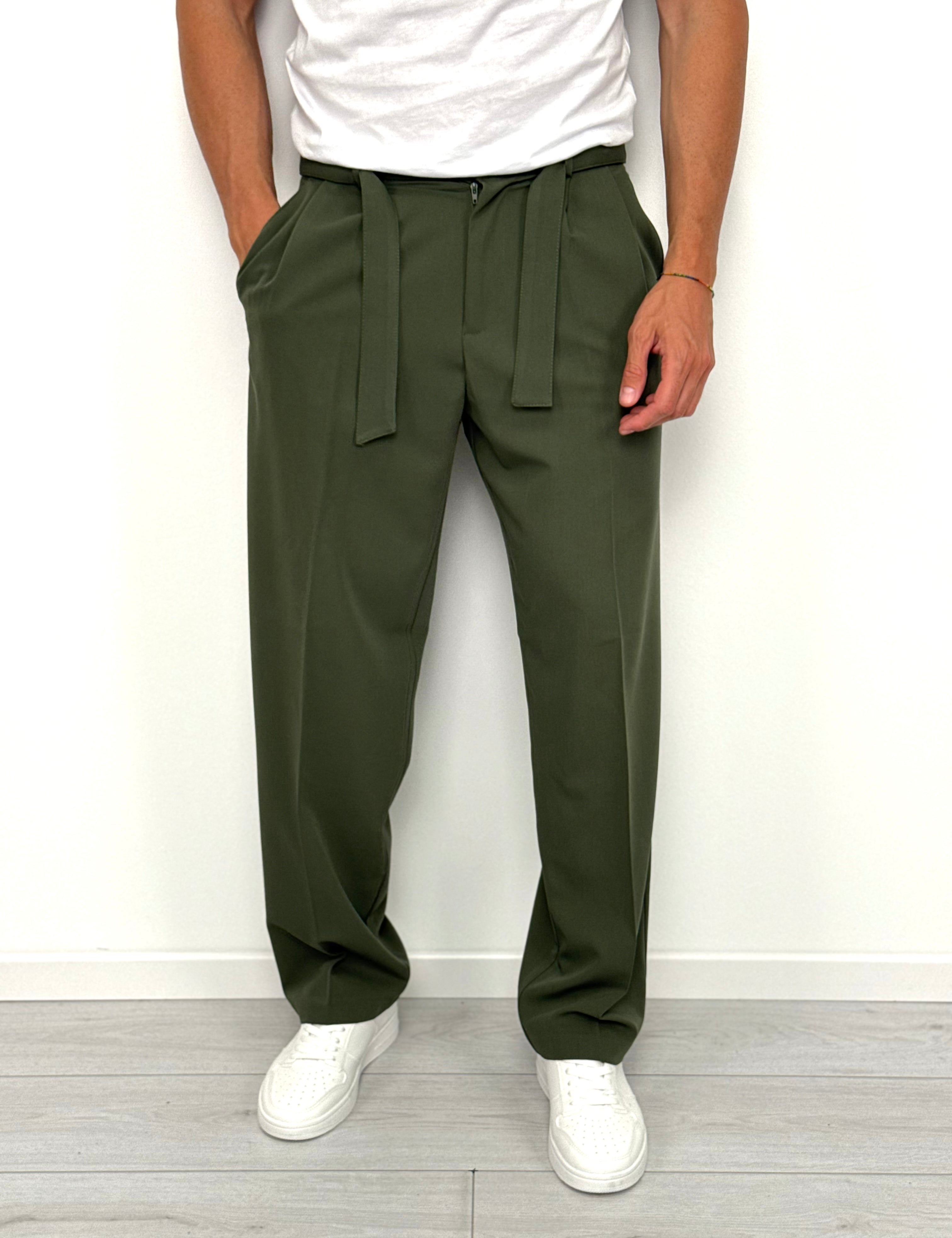 PANTALONE ELEGANT AMPIO PREMIUM SUMMER - TASCHE DIETRO