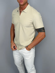 POLO CON CREMALLERA ELÁSTICO - SIN PLANCHAR