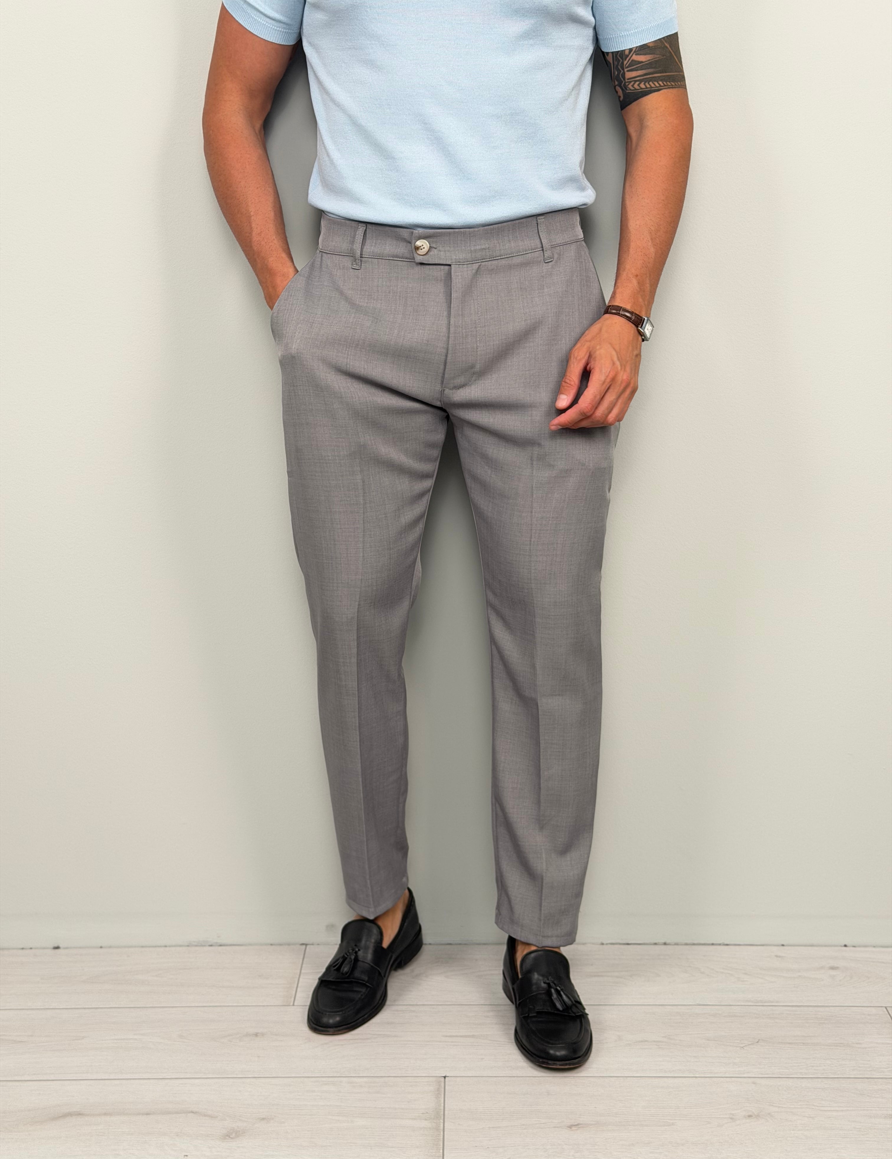 PANTALONE MOD CAPRI FIAMMATO