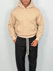 SWEAT SHIRT COUPE BOXY EN MOLLETON