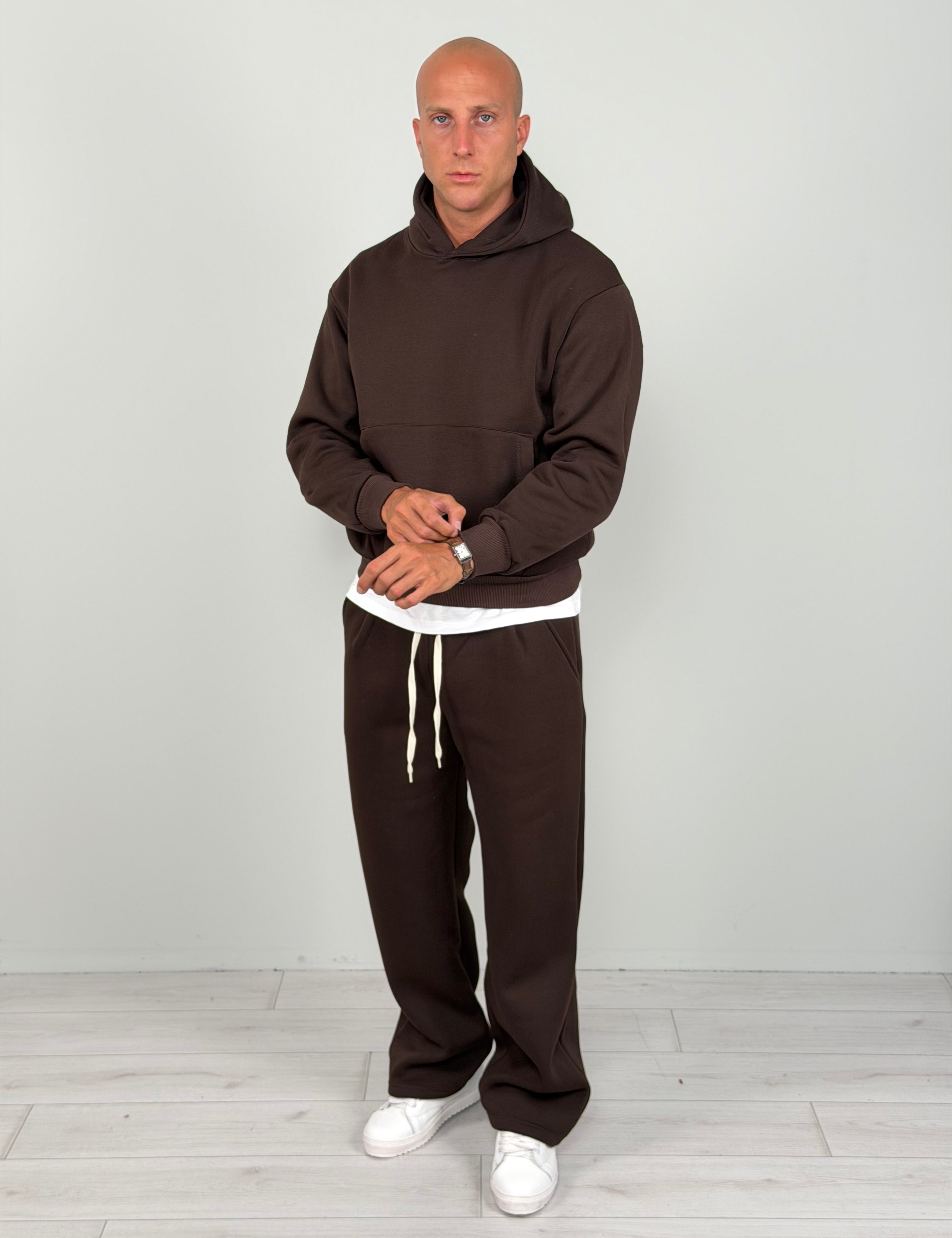 BOXY FIT SWEATSHIRT TRACKSUIT