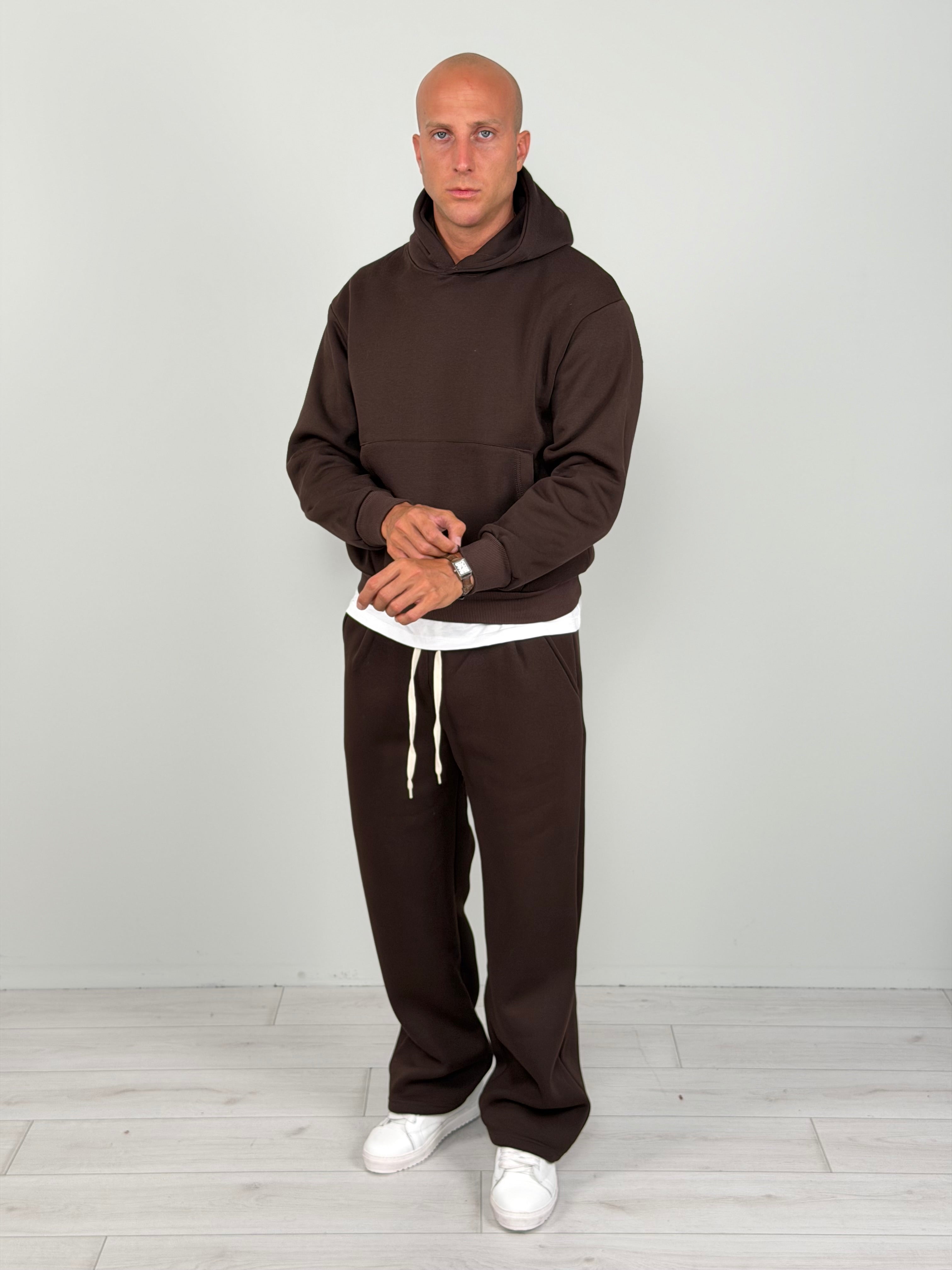 BOXY FIT SWEATSHIRT TRACKSUIT