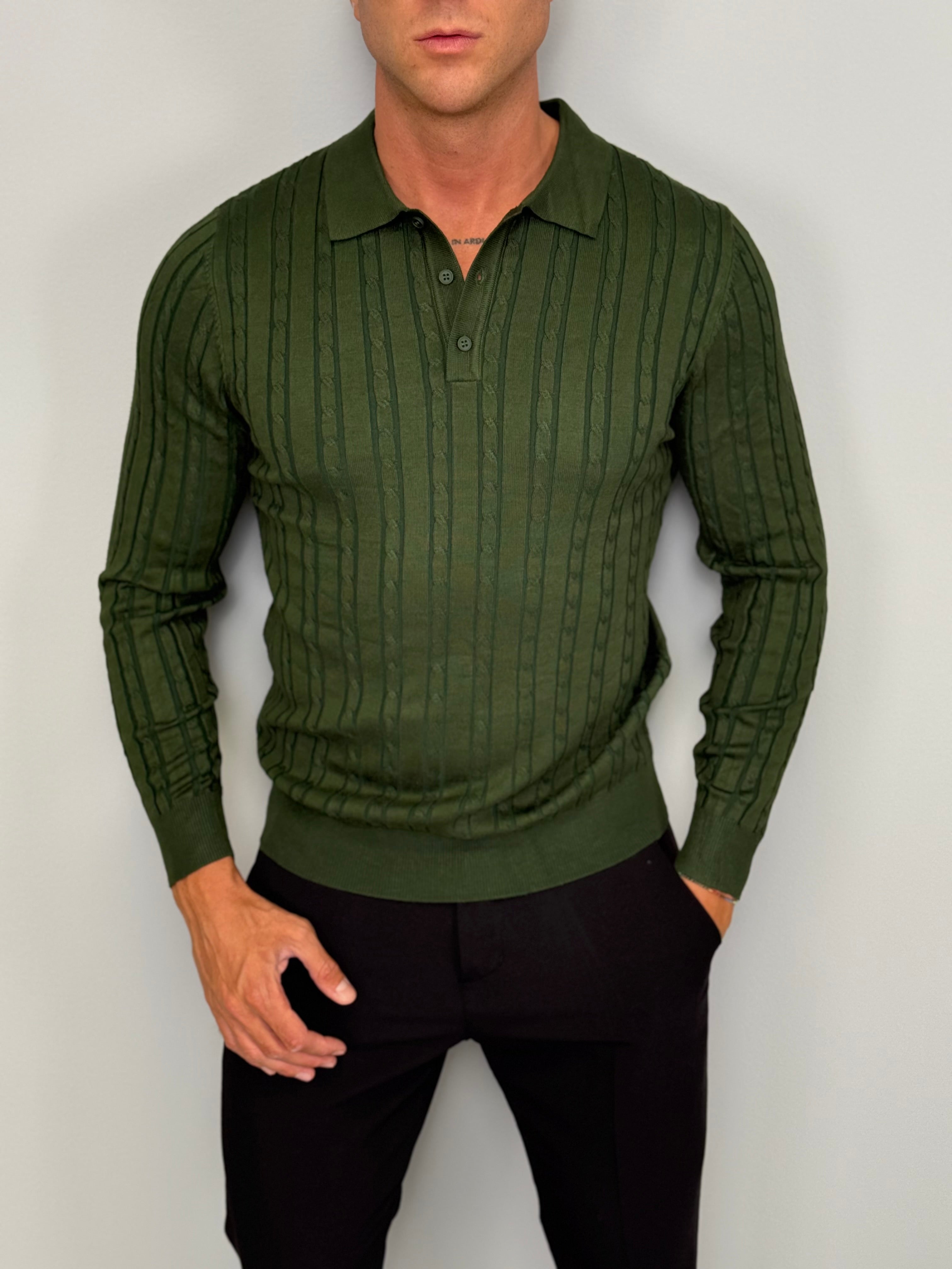 POLO MAGLINA TRAMA GOLF