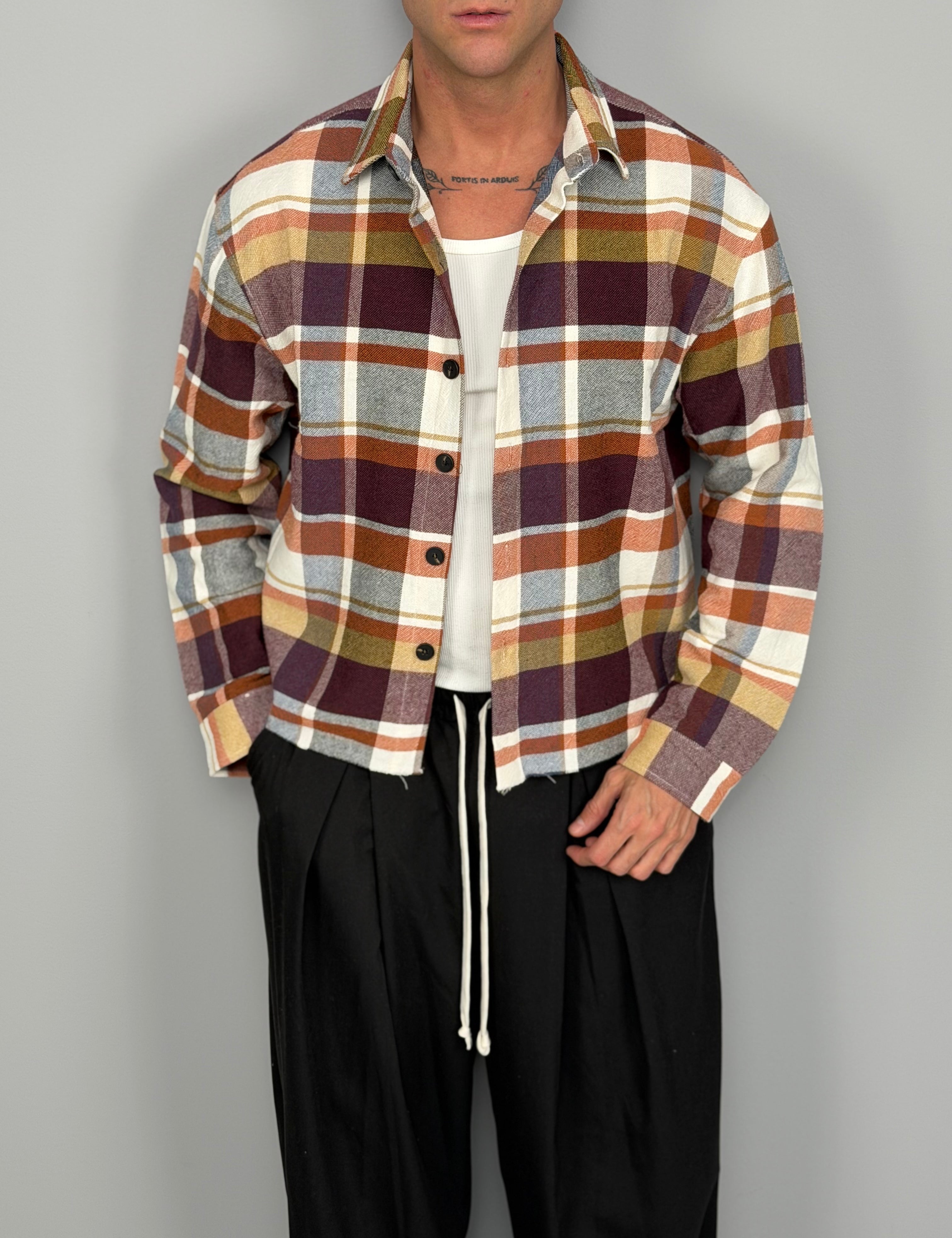 CHEMISE EN COTON DES HIGHLANDS 