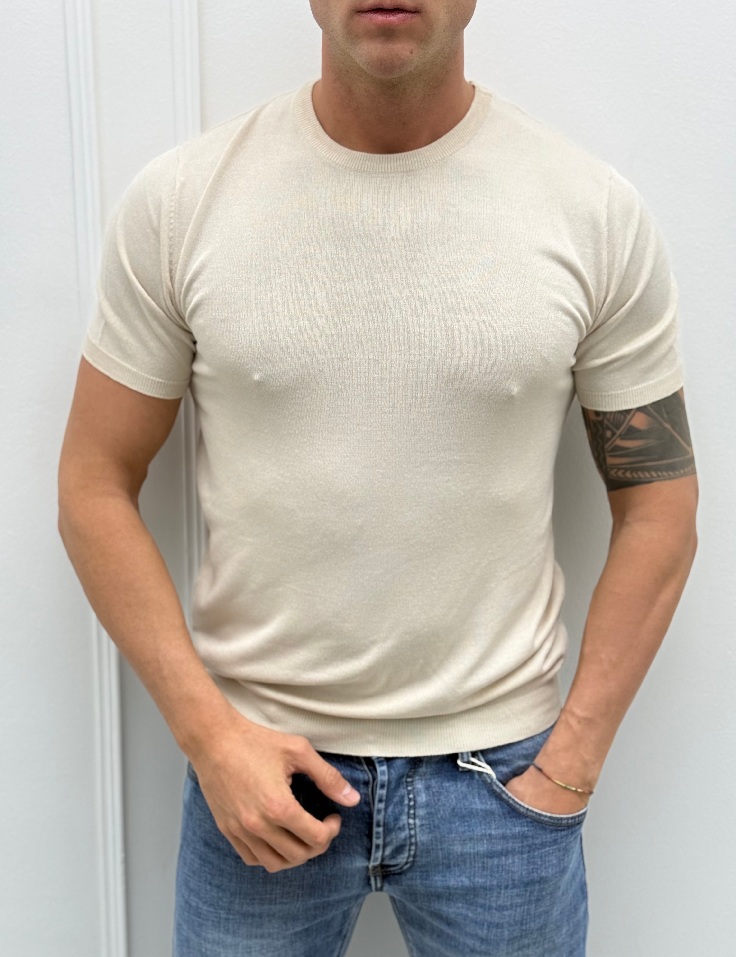 T-SHIRT IN FILO - Tg.L e XL