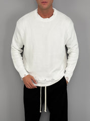 MAGLIONE CROPPED COTONE