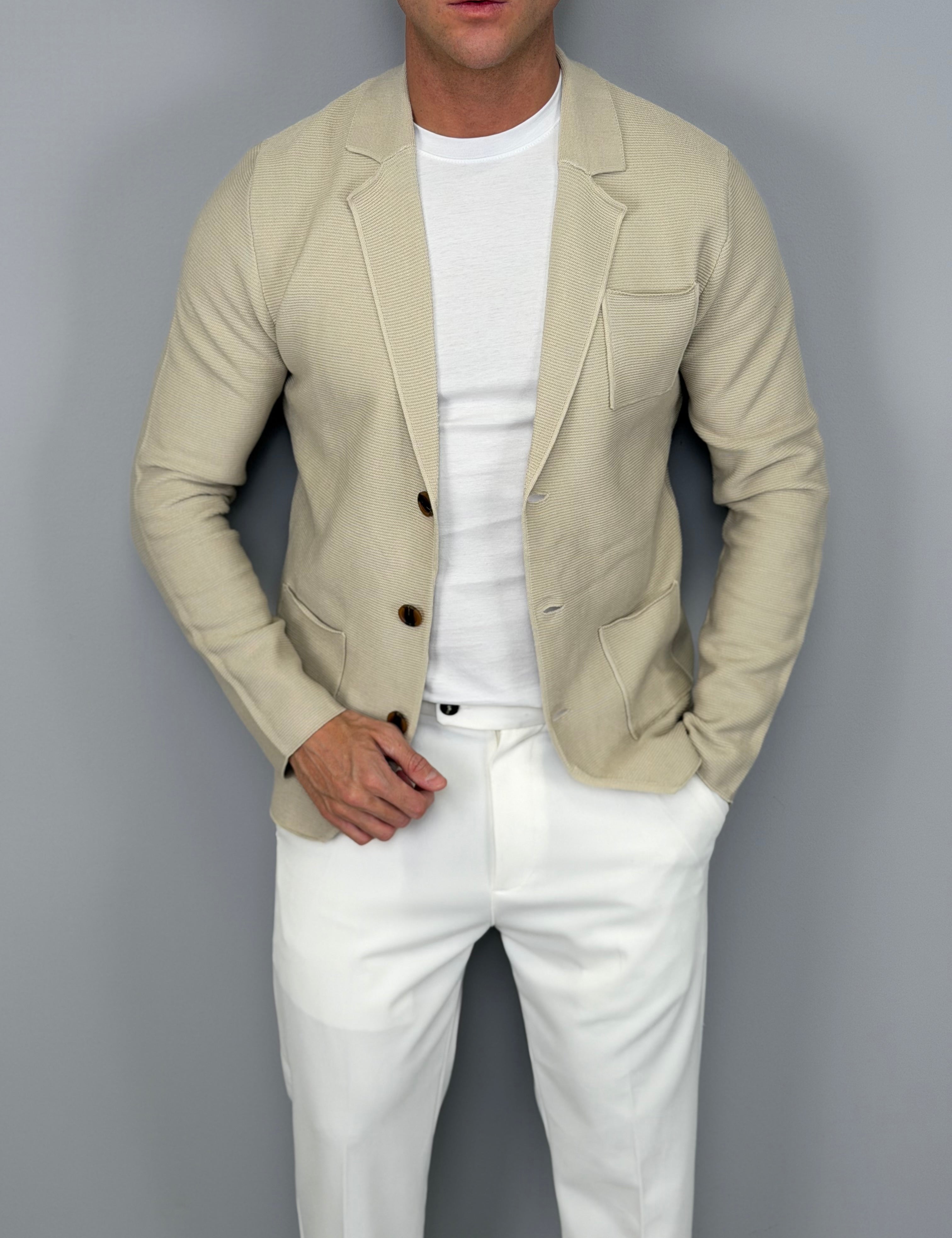 BLAZER EN COTON 