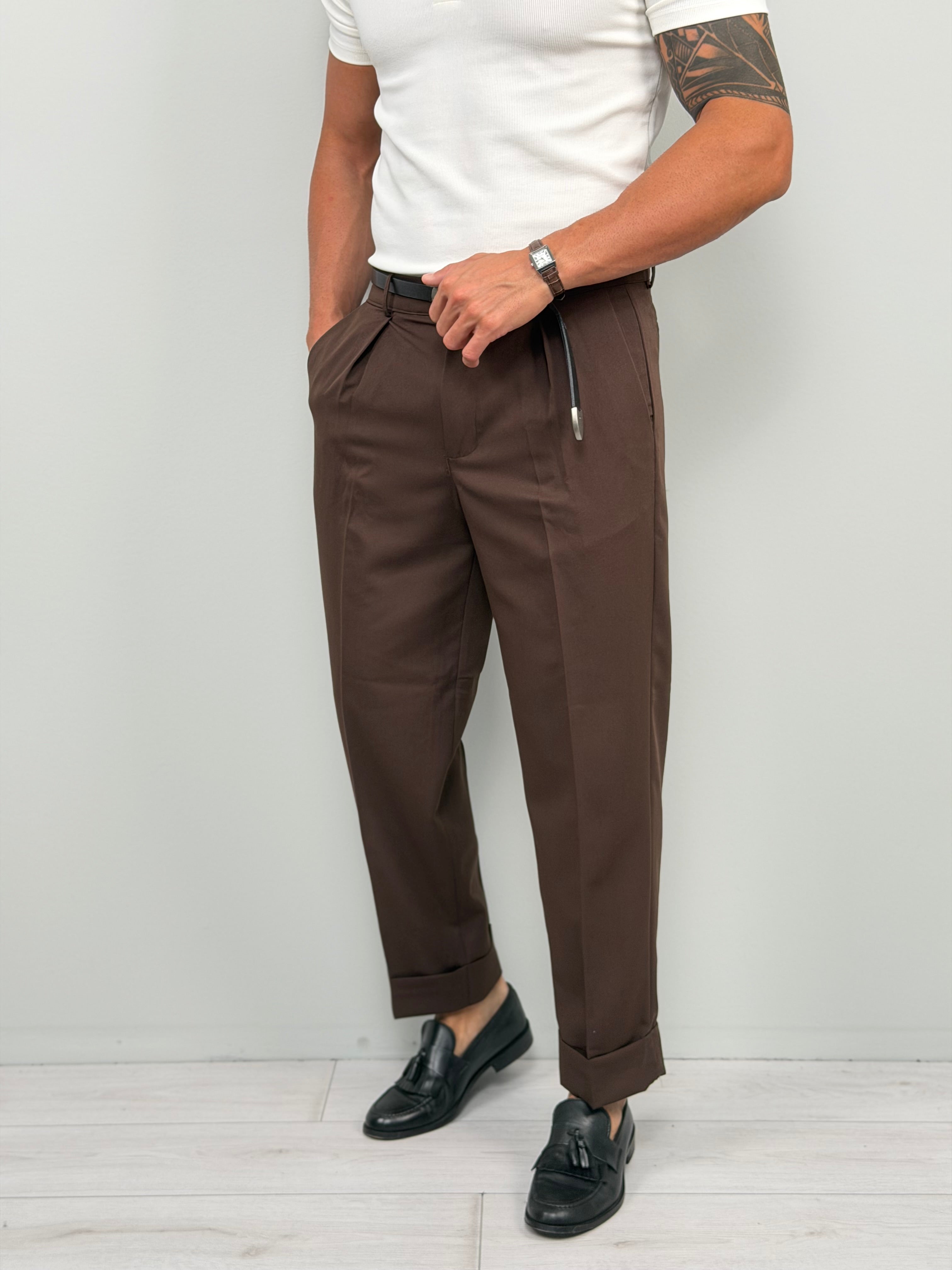 PANTALONE SOFT - TASCHE DIETRO