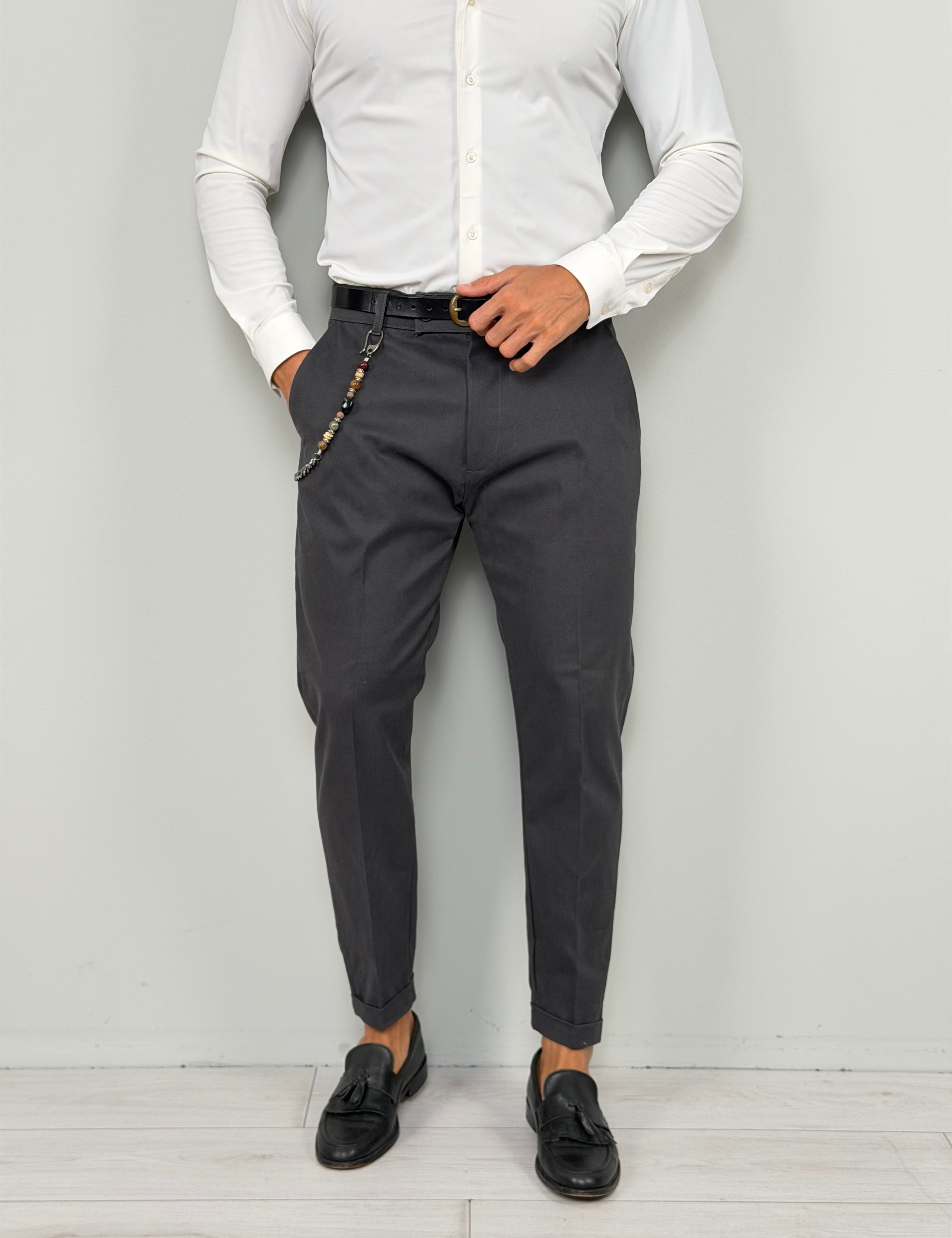 PALMA MOD CAPRI COTTON PANTS