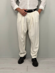 PANTALONE LINO GEEKOM AMPIO