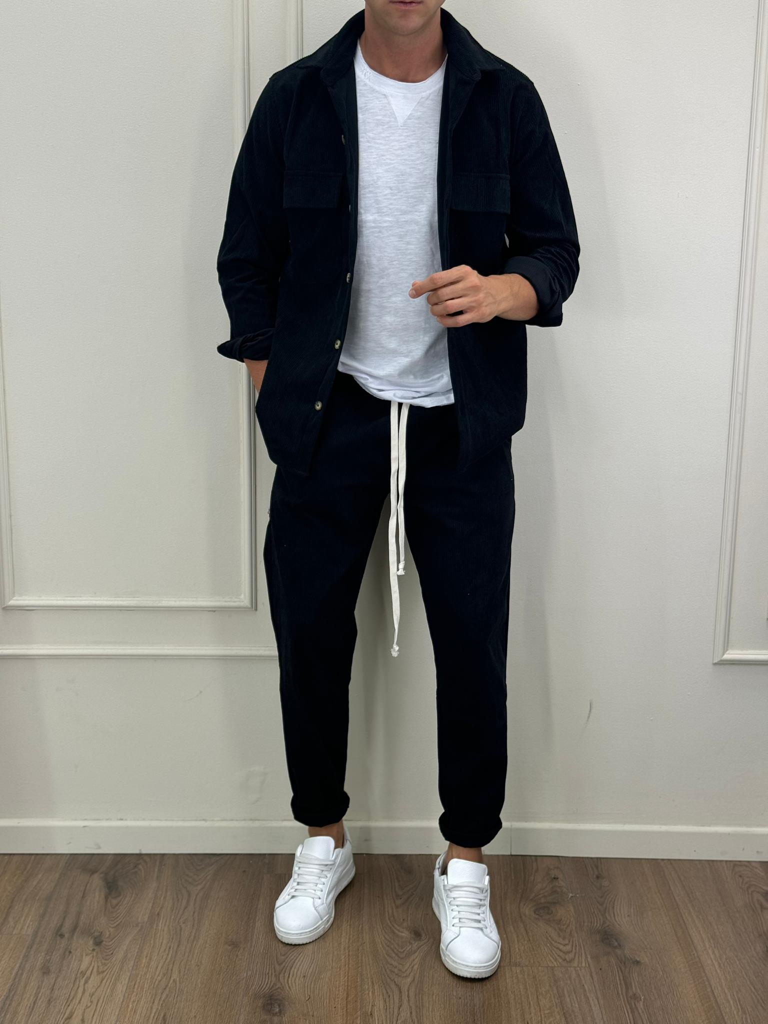 COORDINATO BOSTON VELLUTO