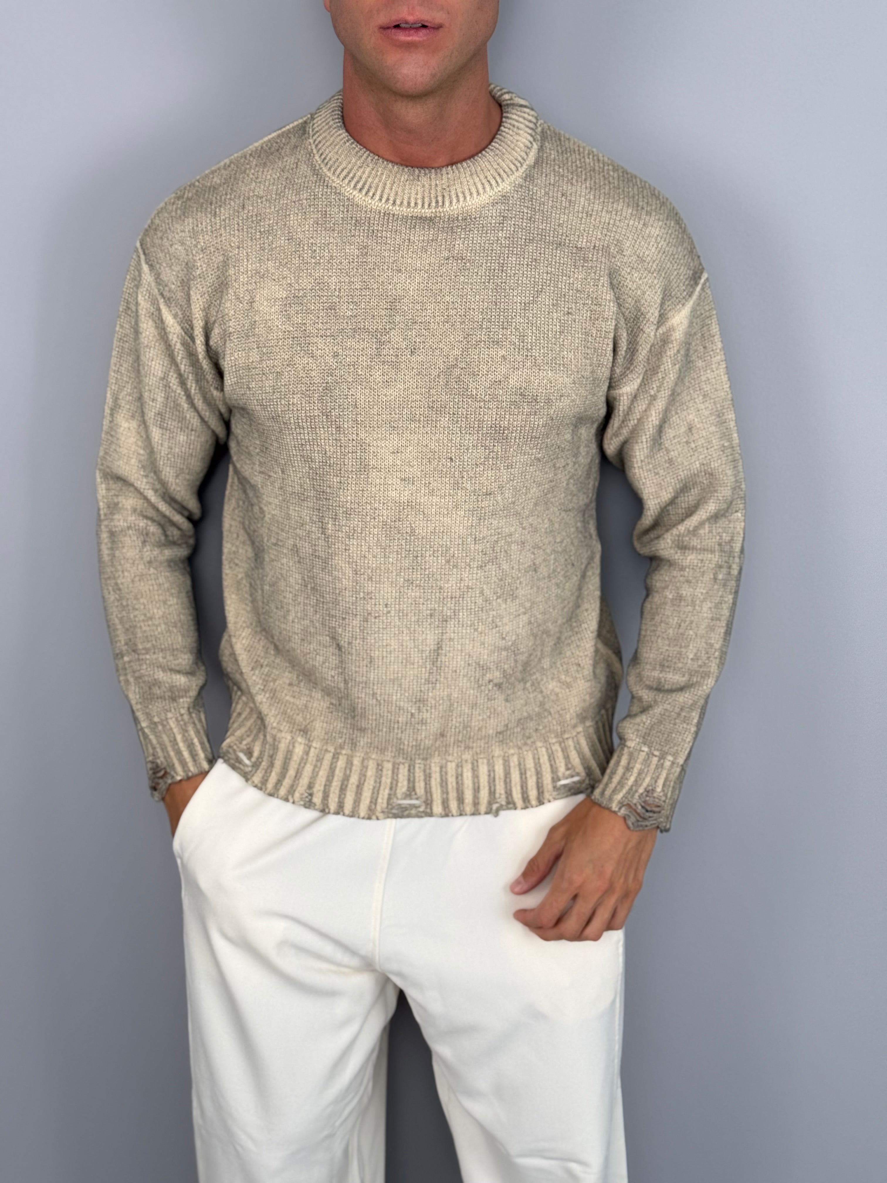 MAGLIONE BITE SLAVATO