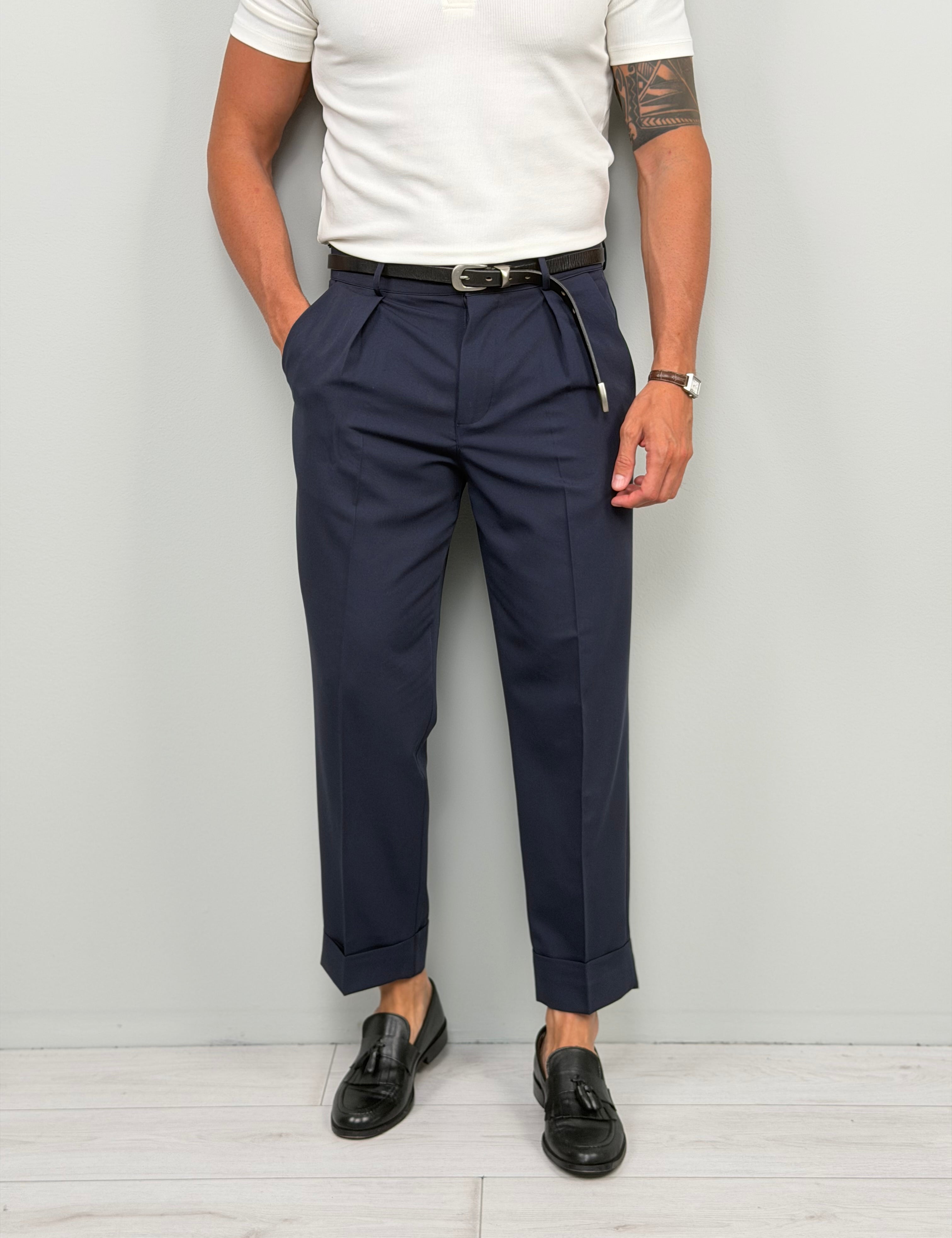 PANTALONE SOFT - TASCHE DIETRO