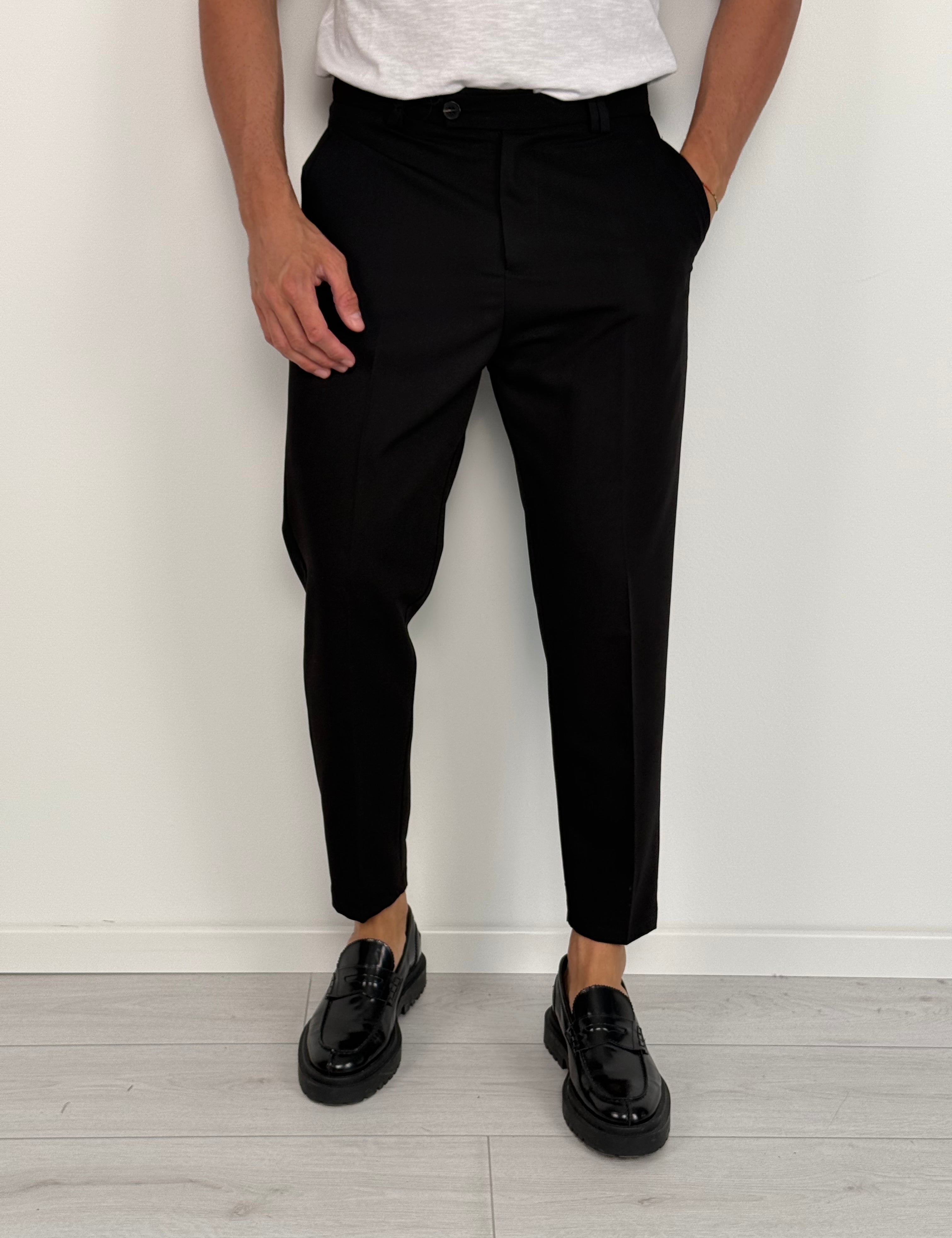 PANTALONE MOD CAPRI PREMIUM (TASCHE DIETRO) - Tg.48 MILITARE