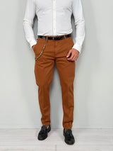 LORD MOD CAPRI COTTON PANTS - BACK POCKETS