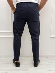 PANTALONE COTONE TASCHE DIETRO