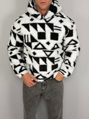 FELPA GEOMETRIC TEDDY