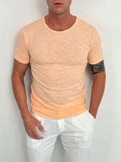 T-SHIRT COTONE FIAMMATO