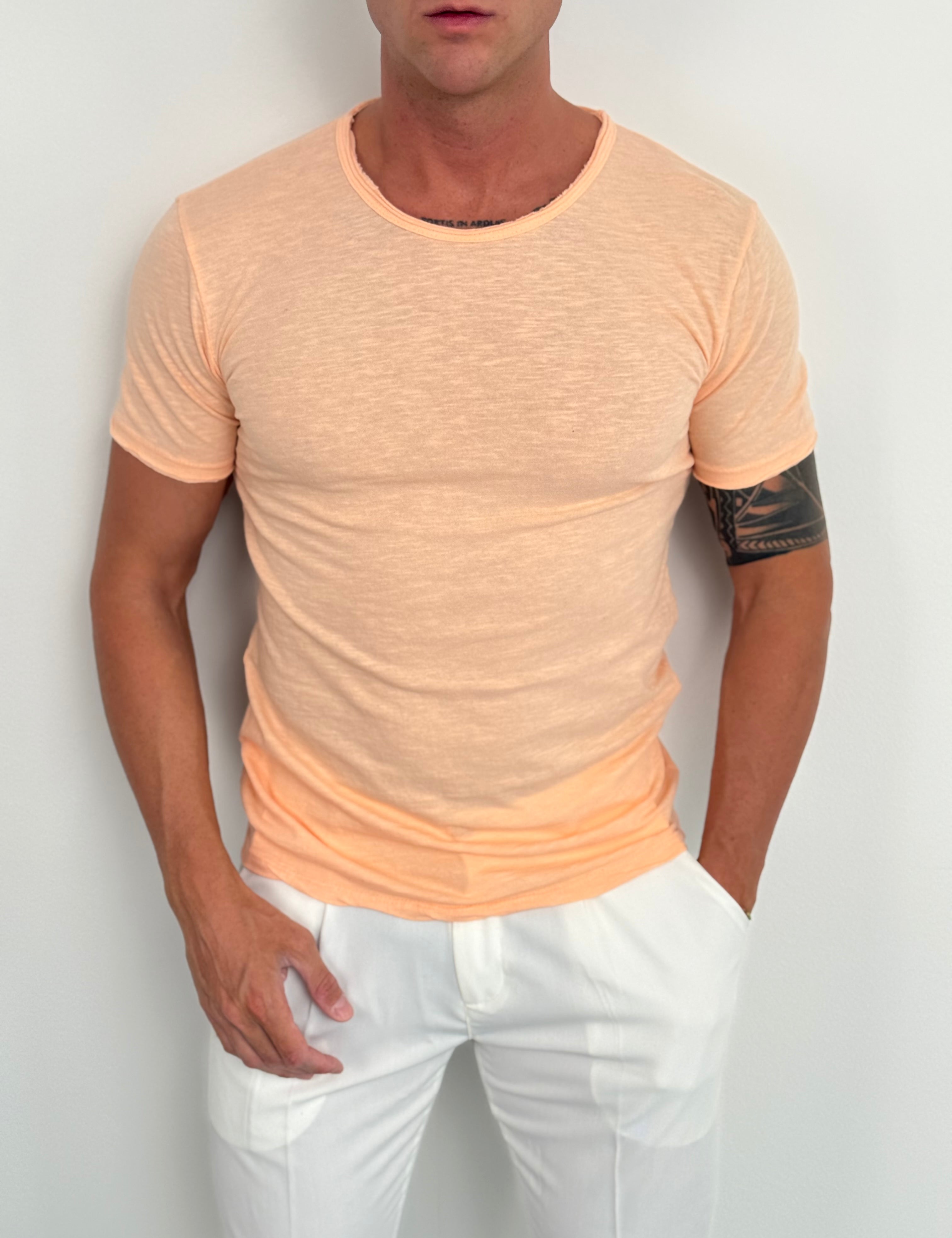 T-SHIRT COTONE FIAMMATO