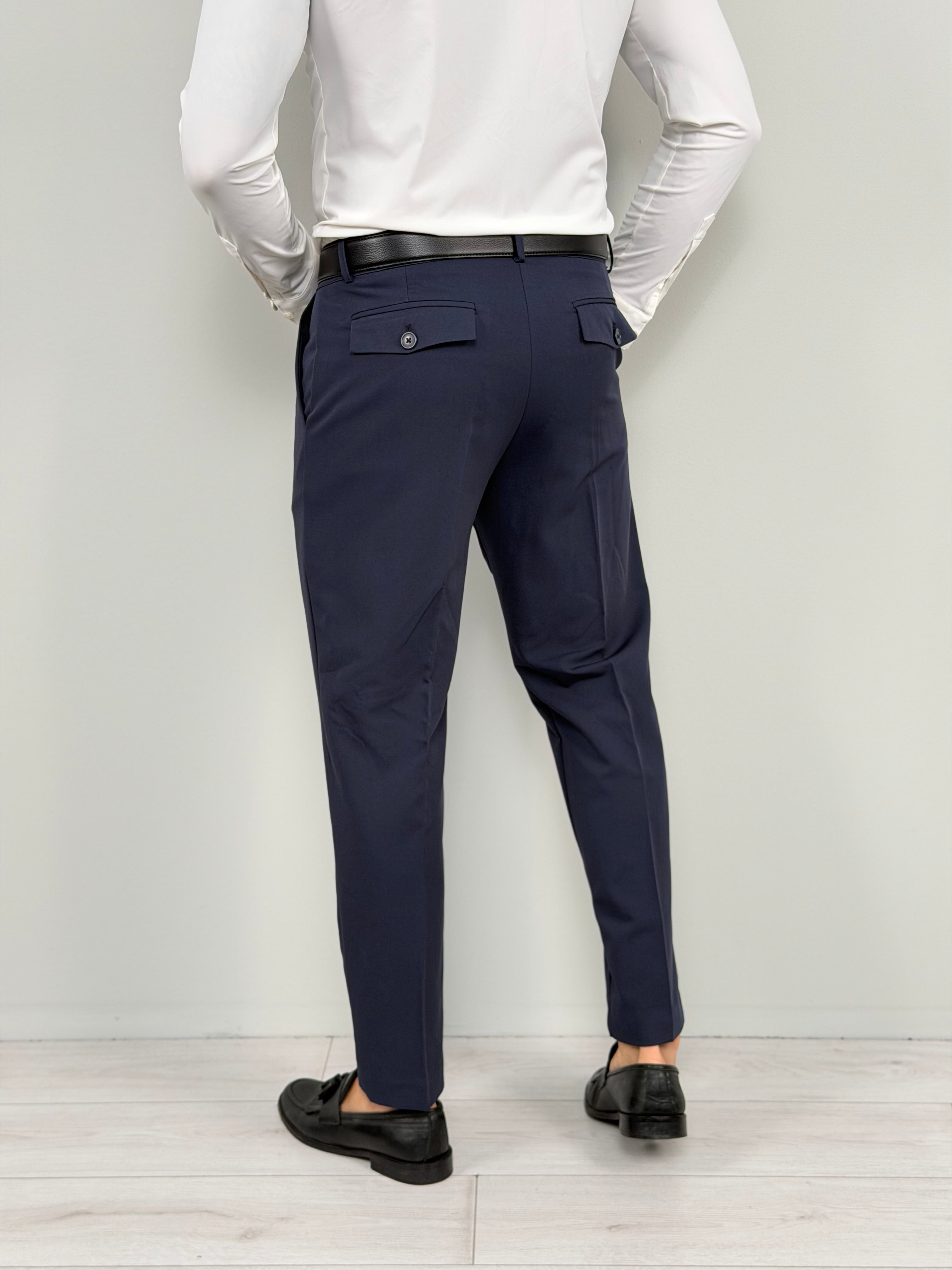 PANTALONE AMALFI - TASCHE DIETRO