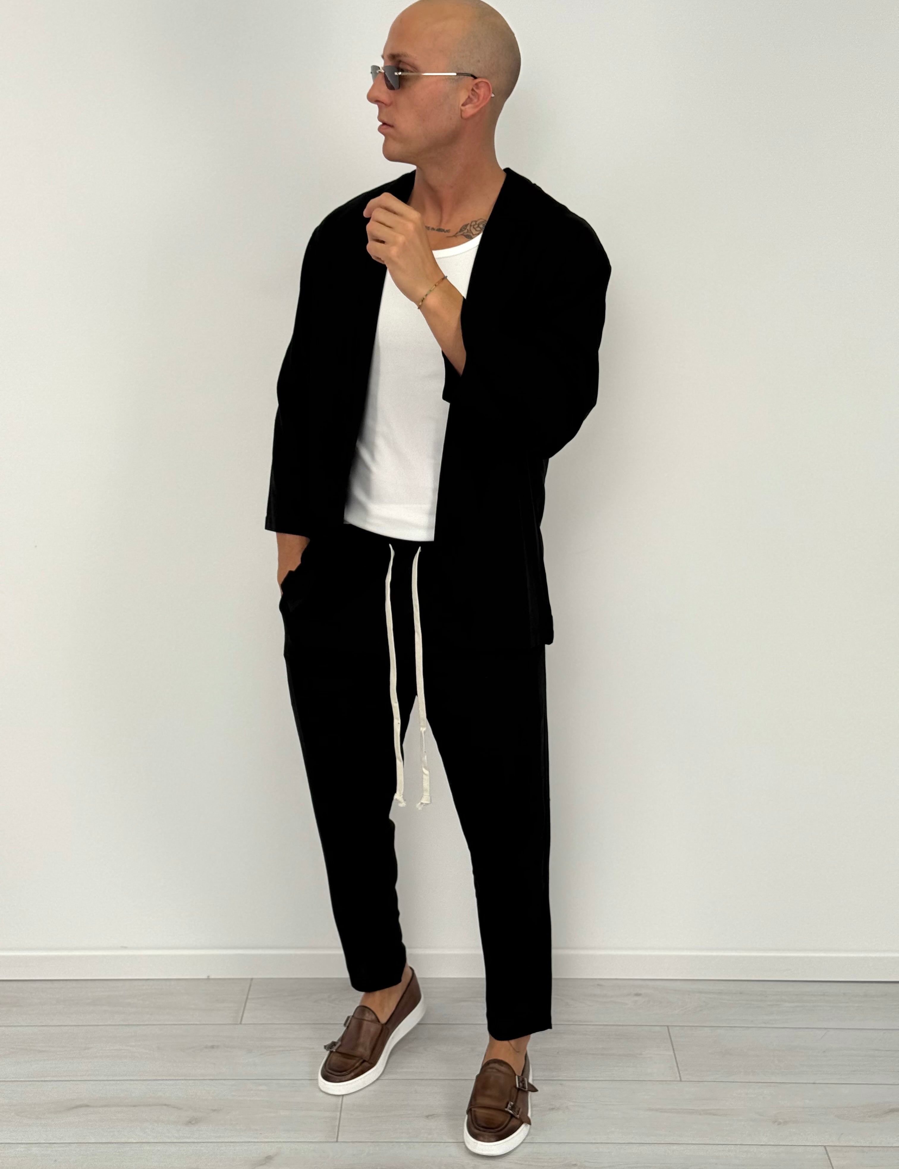 COORDINATO LINO FLOW - rimasto L bianco