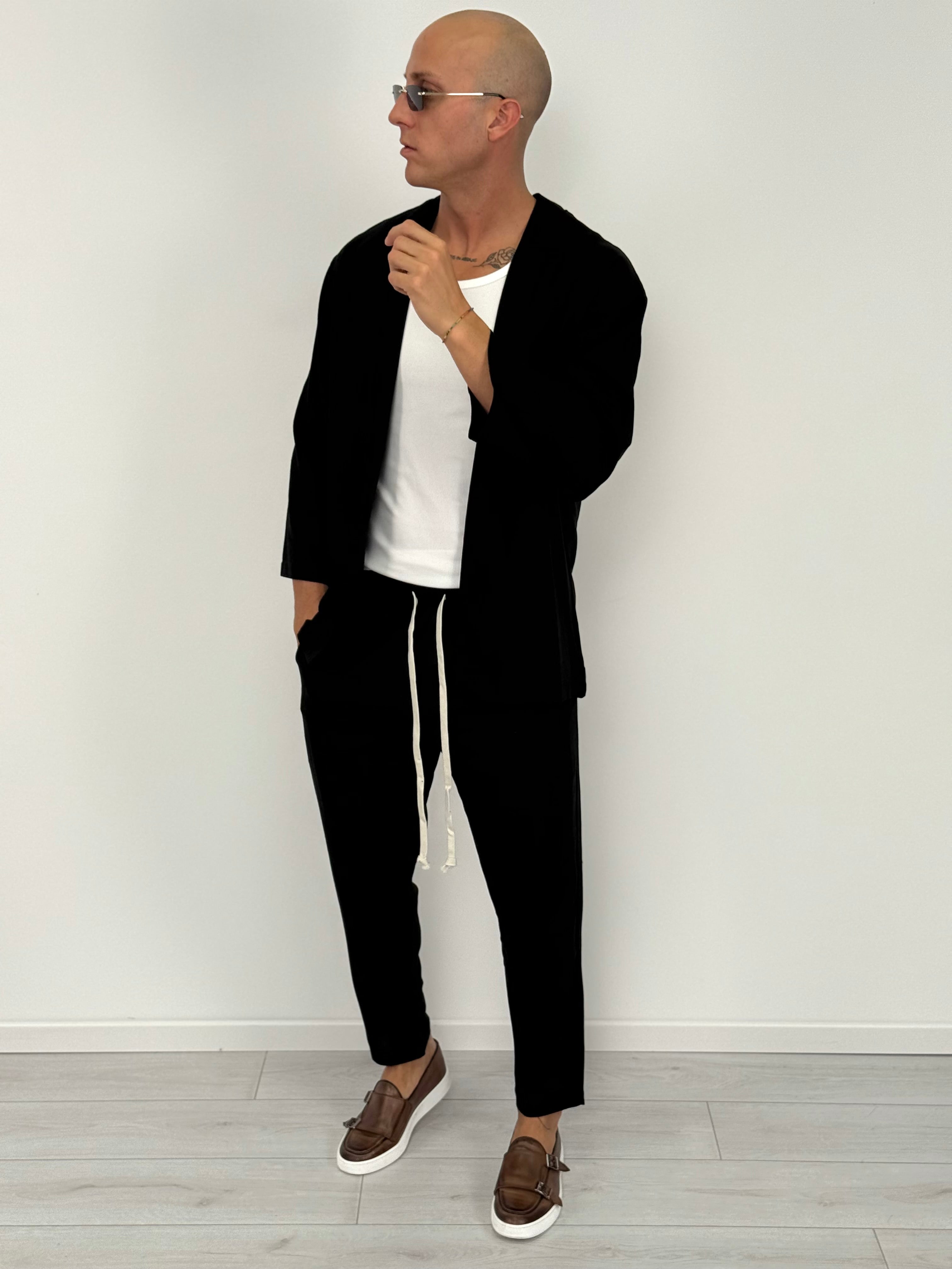 COORDINATO LINO FLOW - rimasto L bianco