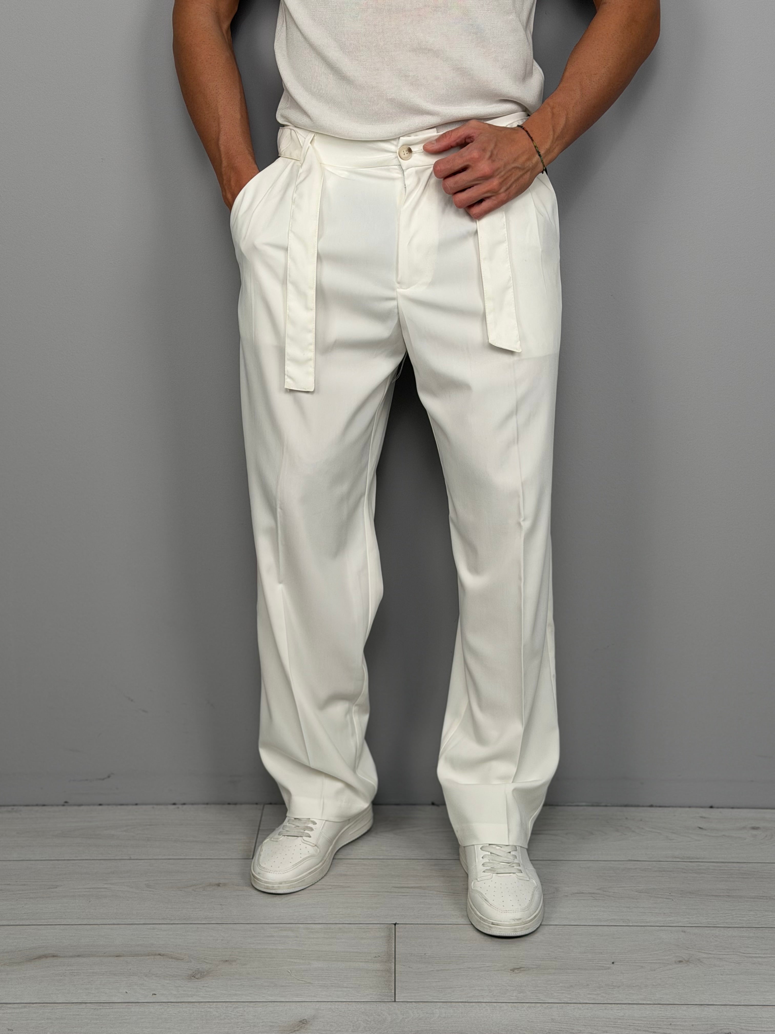 PANTALONE ELEGANT AMPIO PREMIUM - TASCHE DIETRO