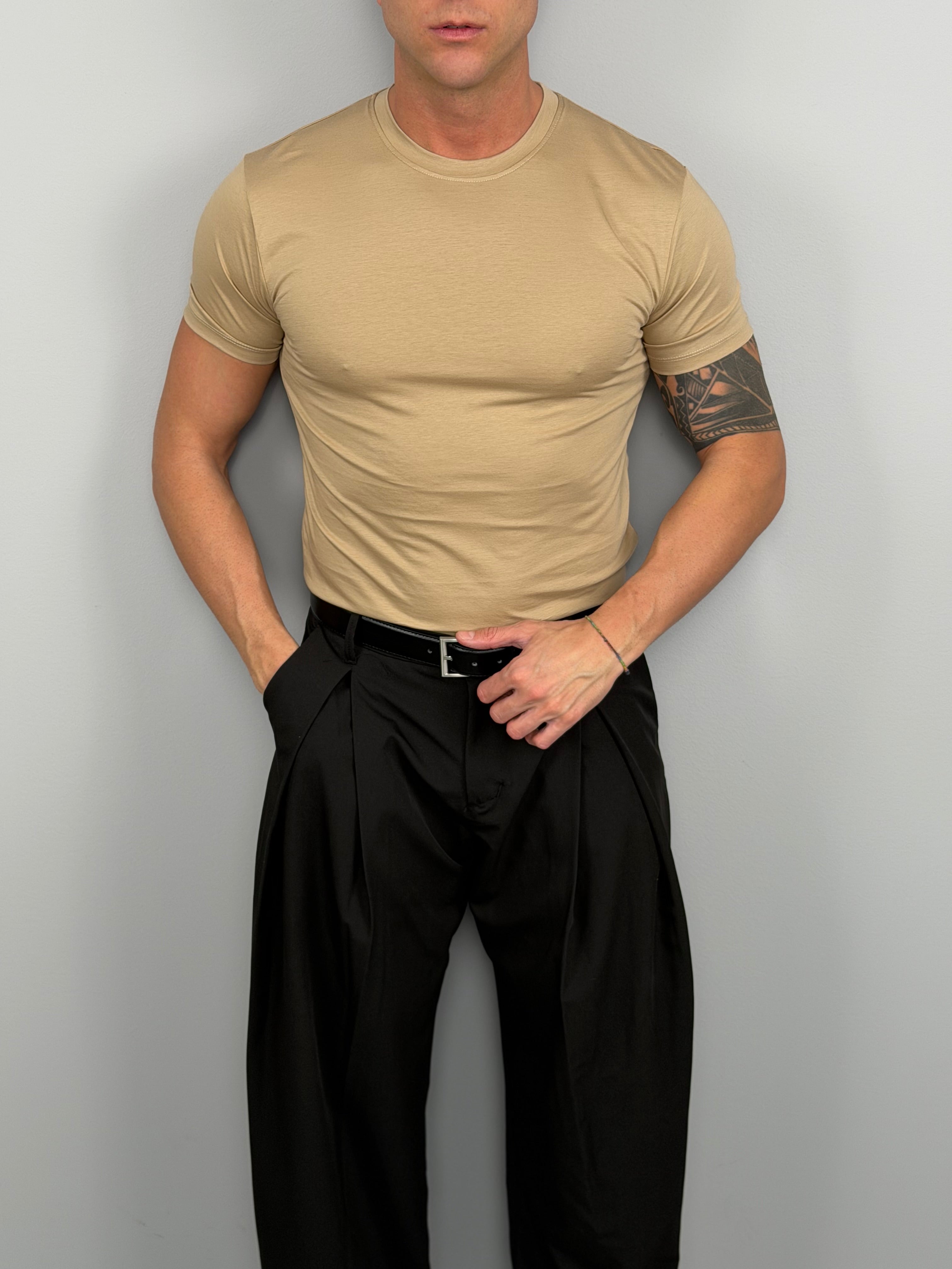 T-SHIRT FILO DI SCOZIA