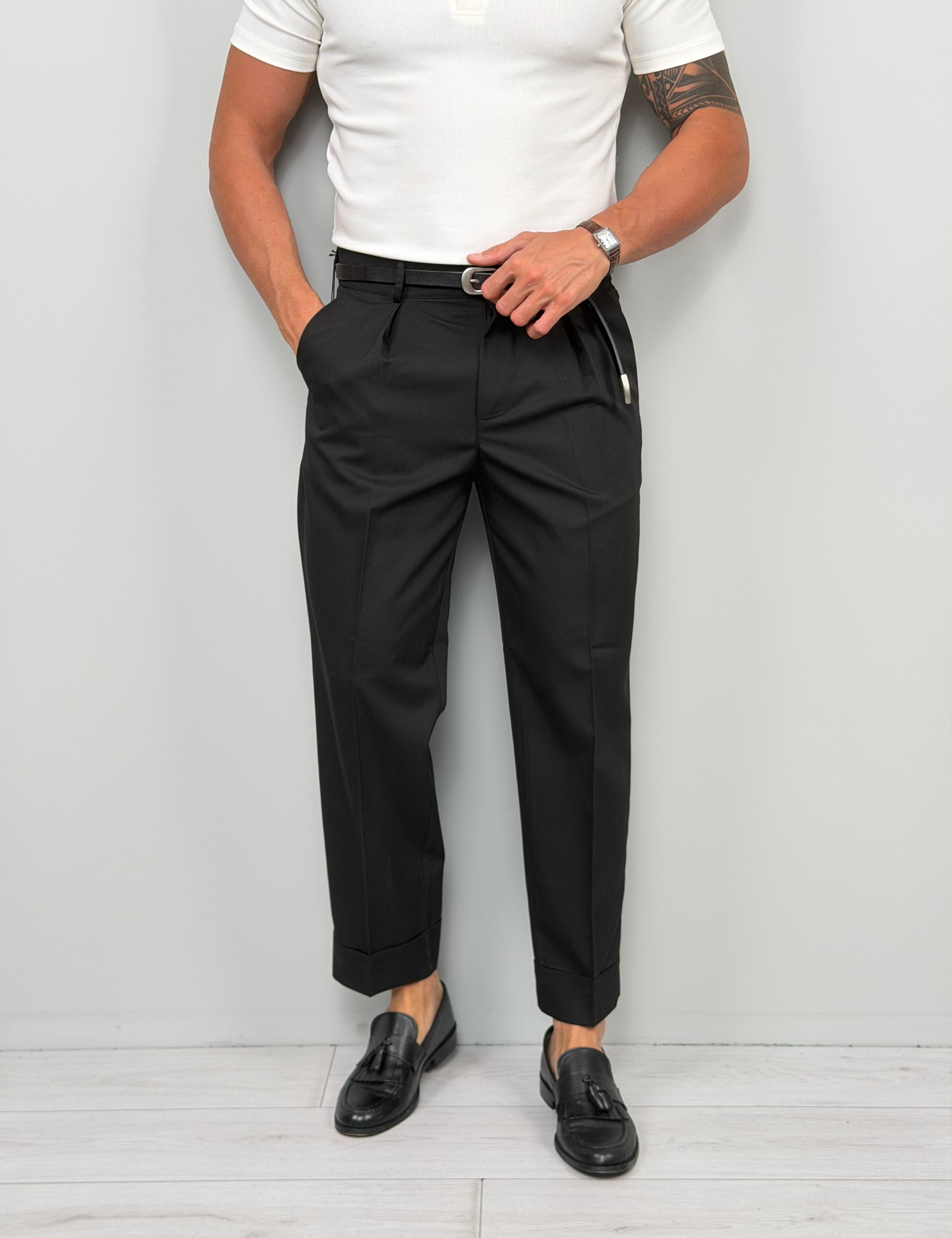 PANTALONE SOFT - TASCHE DIETRO