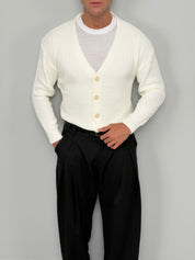 BASIC THREAD CARDIGAN