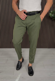 PANTALÓN MOD CAPRI CON BOTONES - BOLSILLOS TRASEROS