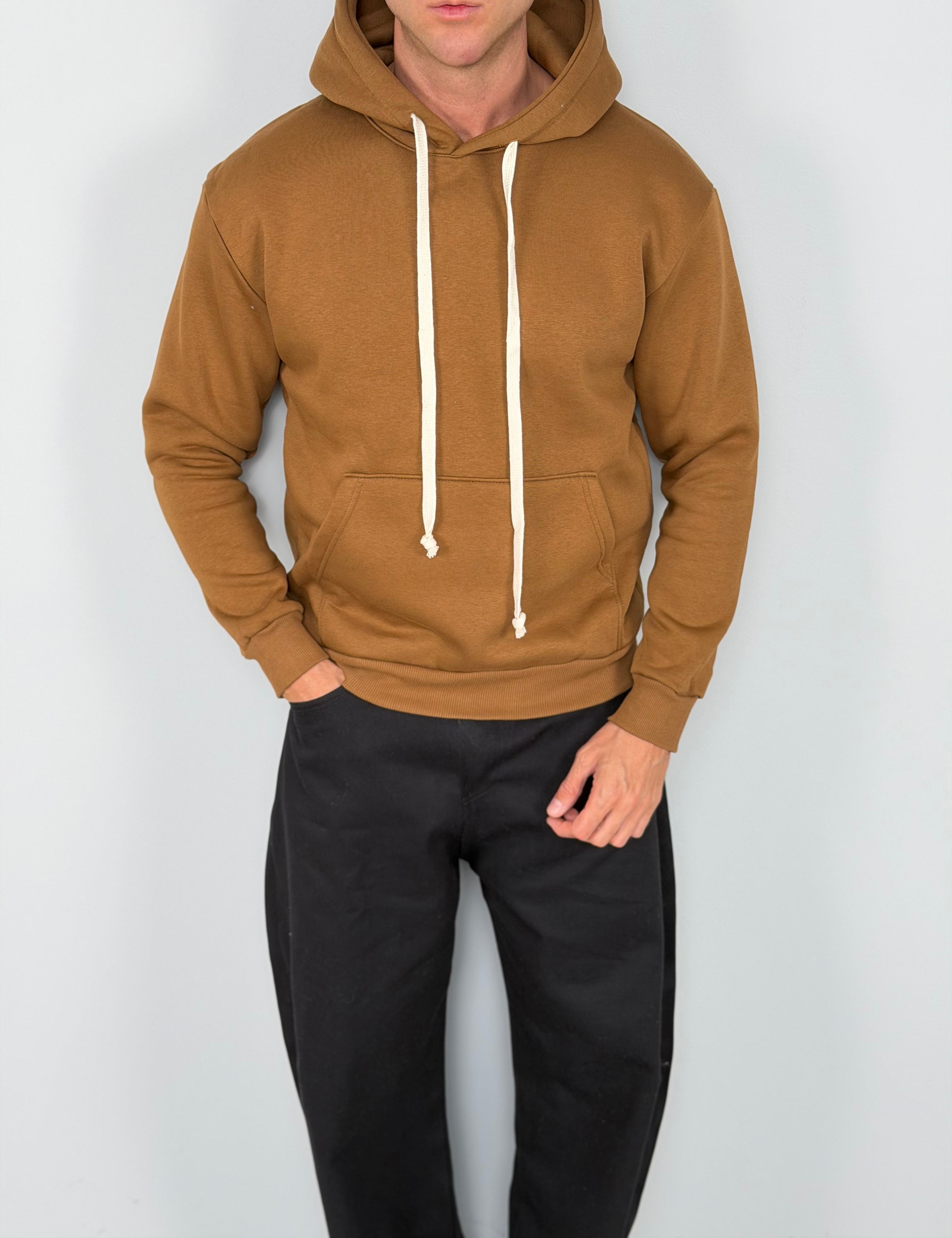 Basic-Sweatshirt aus Fleece