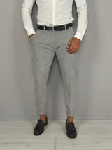 MOD CAPRI VELVET TURN-UP TROUSERS