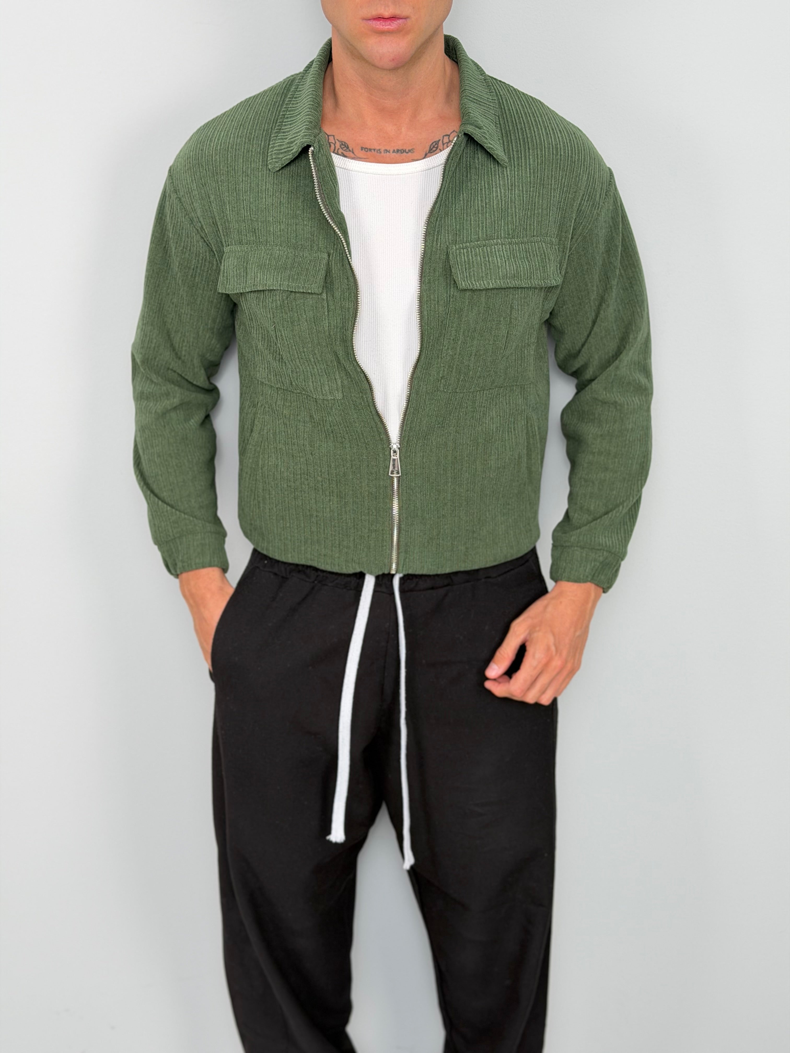 CAMICIONE ZIP BROADWAY