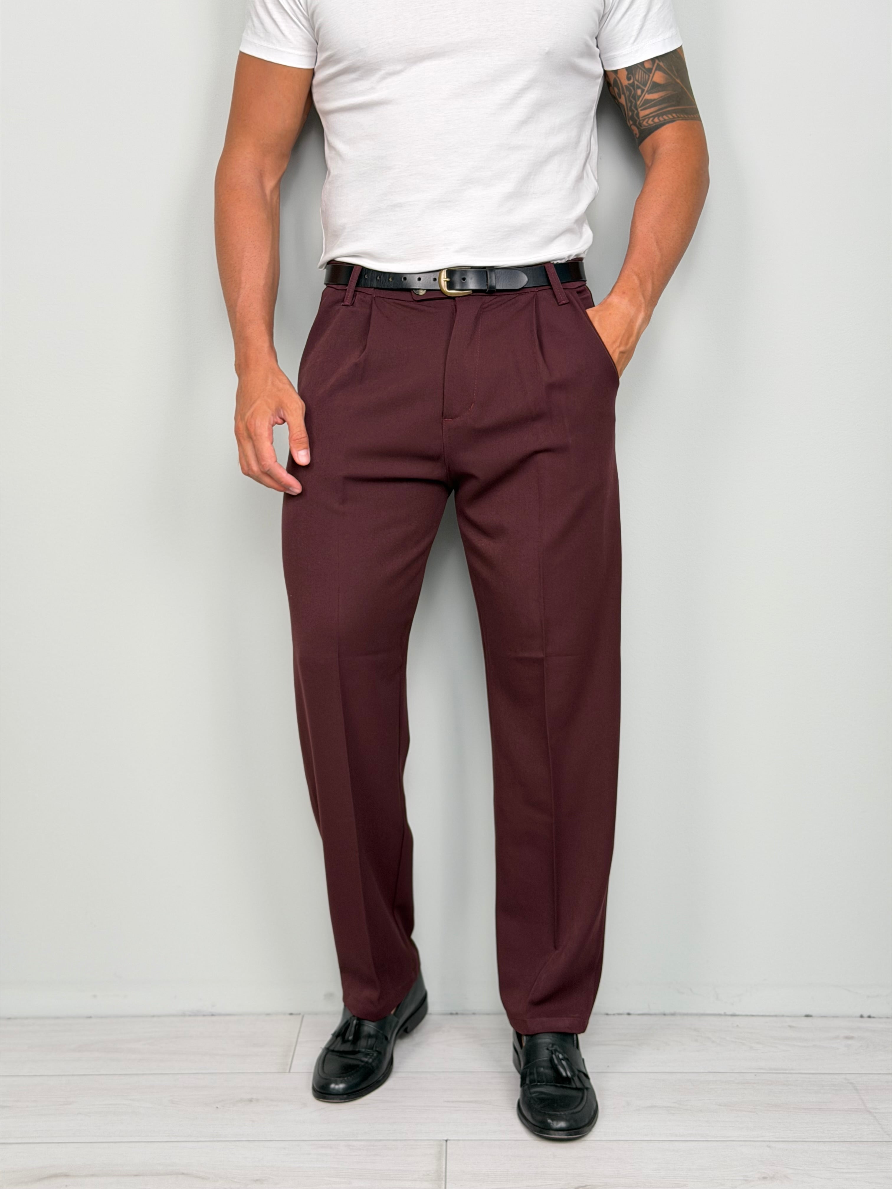 PANTALONE MATCH AMPIO - TASCA DIETRO