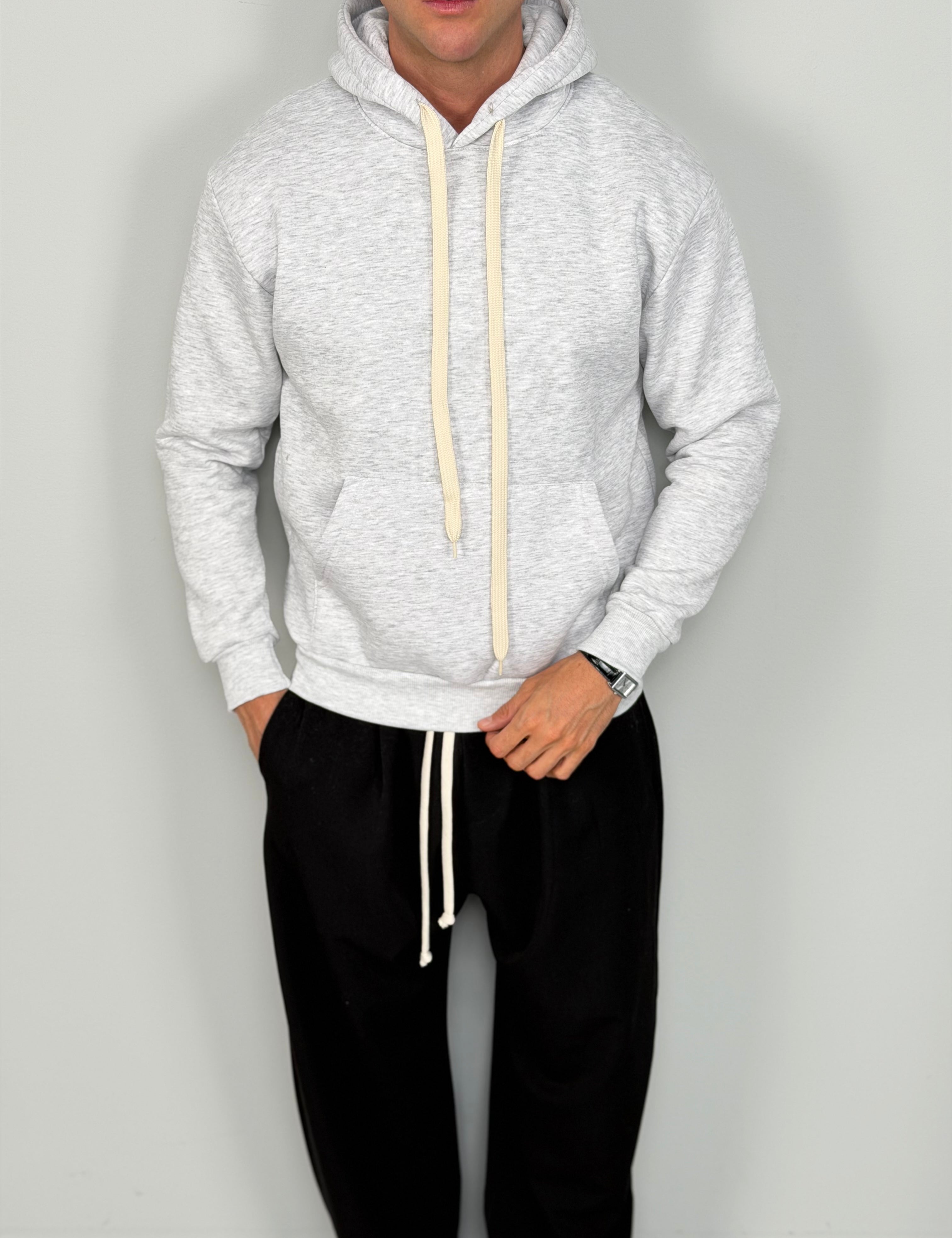 Basic-Sweatshirt aus Fleece